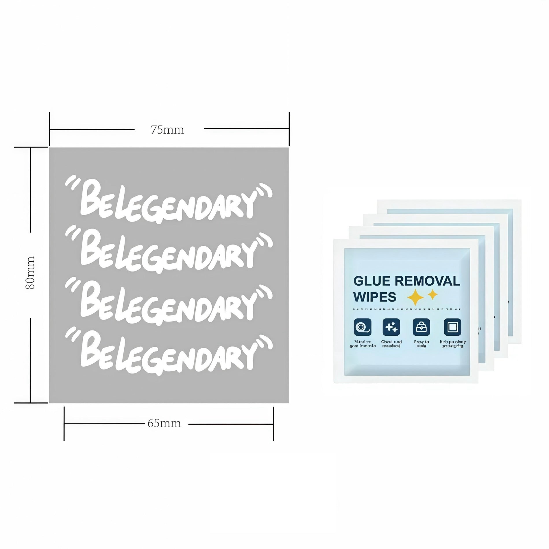 DIY Custom Sneaker Transfer Sticker "Quote" 球鞋定制转印贴纸 语录系列