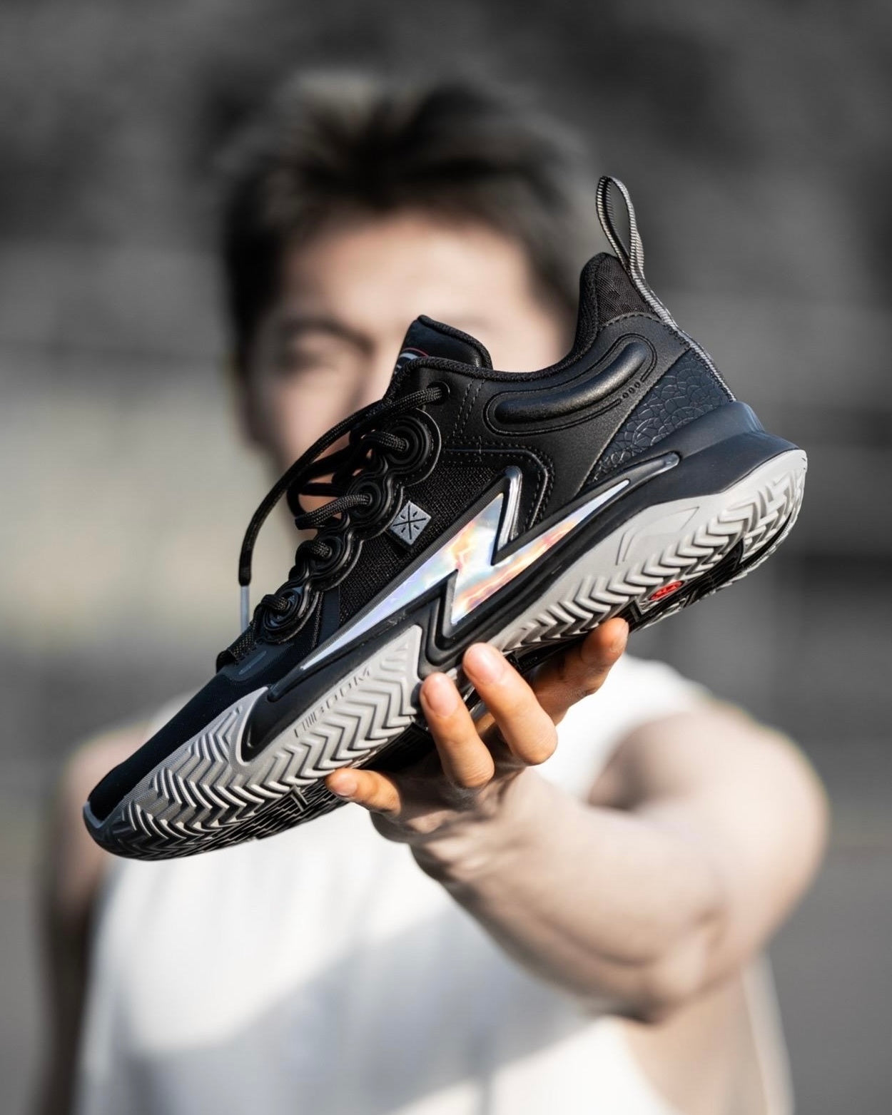 Li-Ning Wade Son of Flash "First Born" 李宁 韦德之道 闪电之子 篮球鞋 黑色