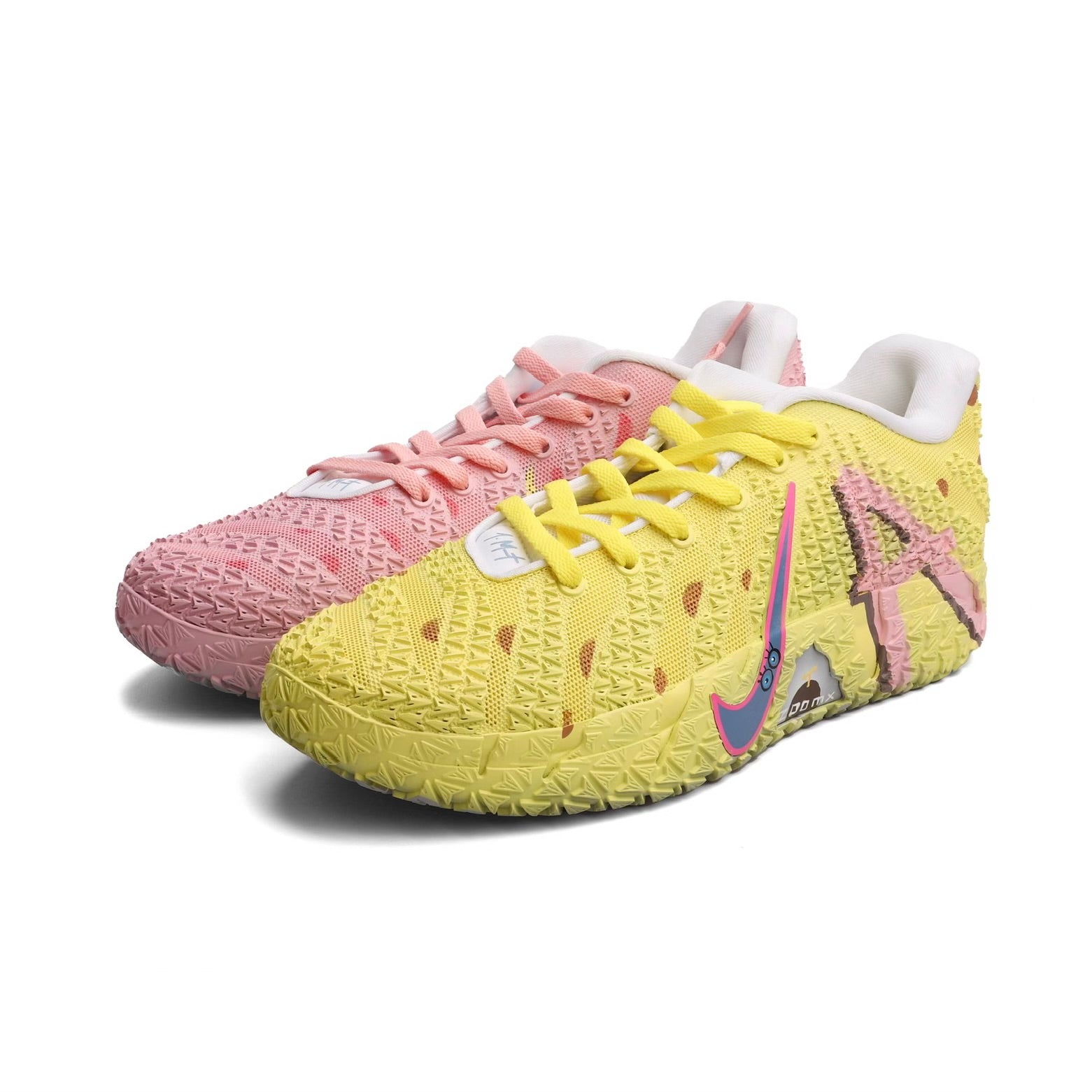 Nike JA 3 Customized "SpongeBob & Patrick" 莫兰特3代 定制 篮球鞋 海绵宝宝&派大星