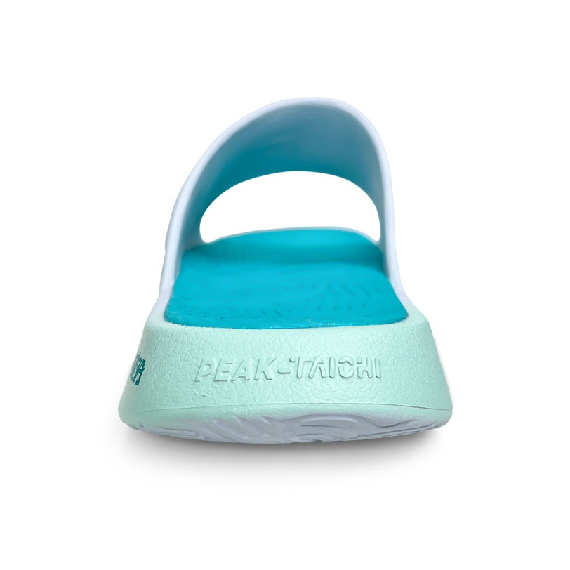 Peak Taichi "White/Blue/Green" 匹克 态极 贵州村BA联名 拖鞋 白蓝绿