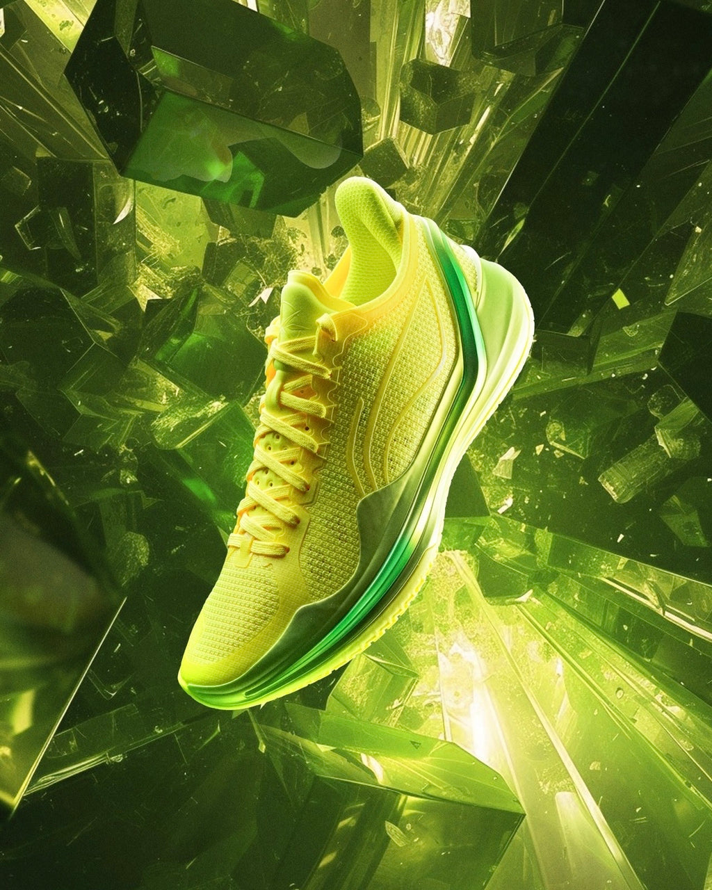 Li-Ning Liren 4 V2 "Yellow" 李宁 利刃4 V2 篮球鞋 荧光明黄