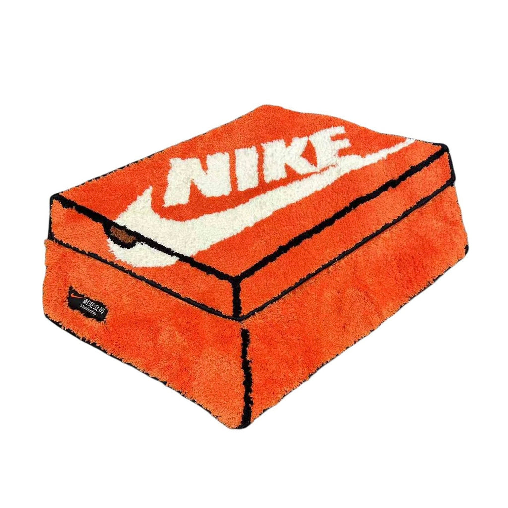 Nike Shoe Box Rugmat 耐克限定魔术贴鞋盒地毯 橙色 49*38cm