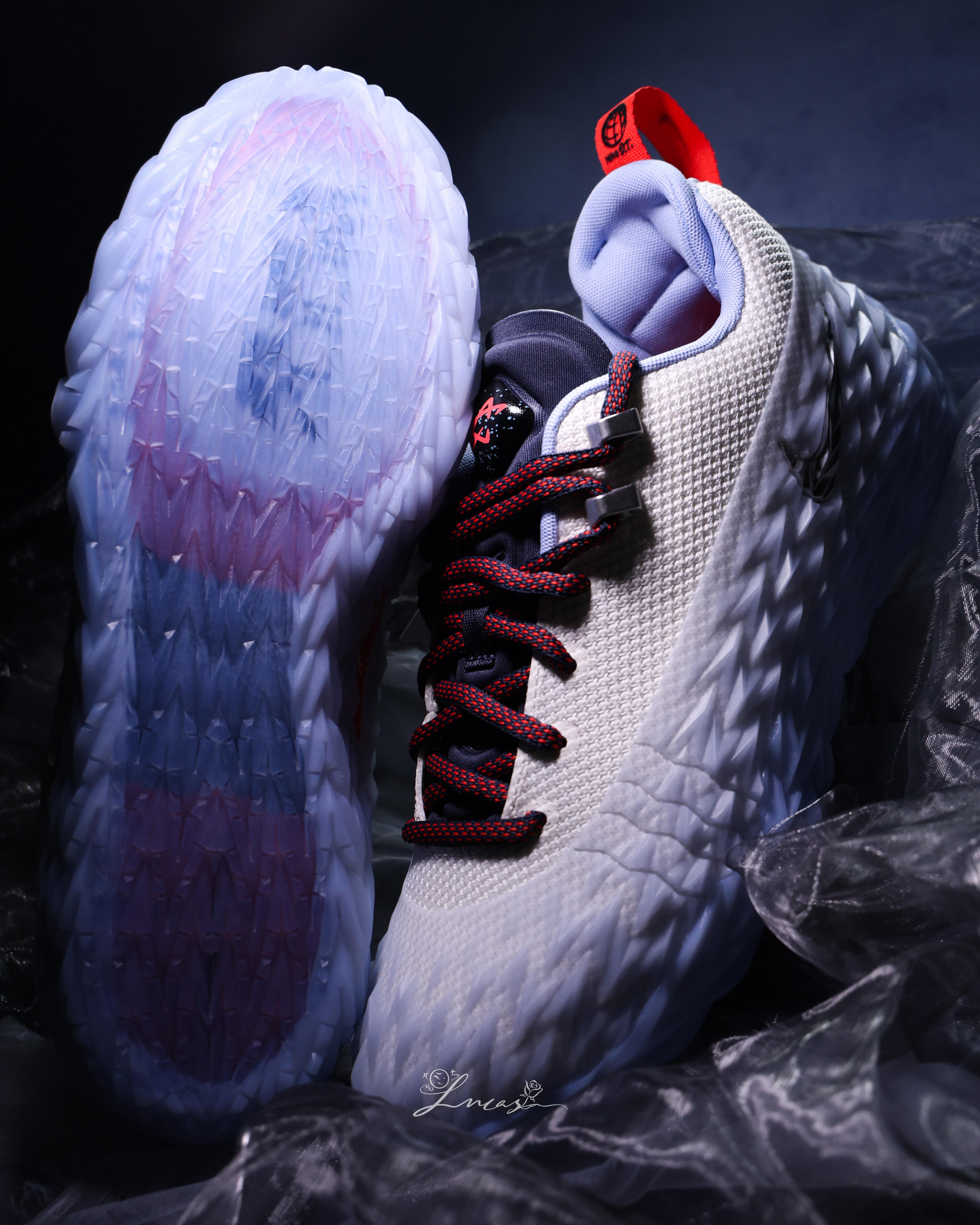 Nike S.T. Charge "Detroit Tough" 篮球鞋 白蓝