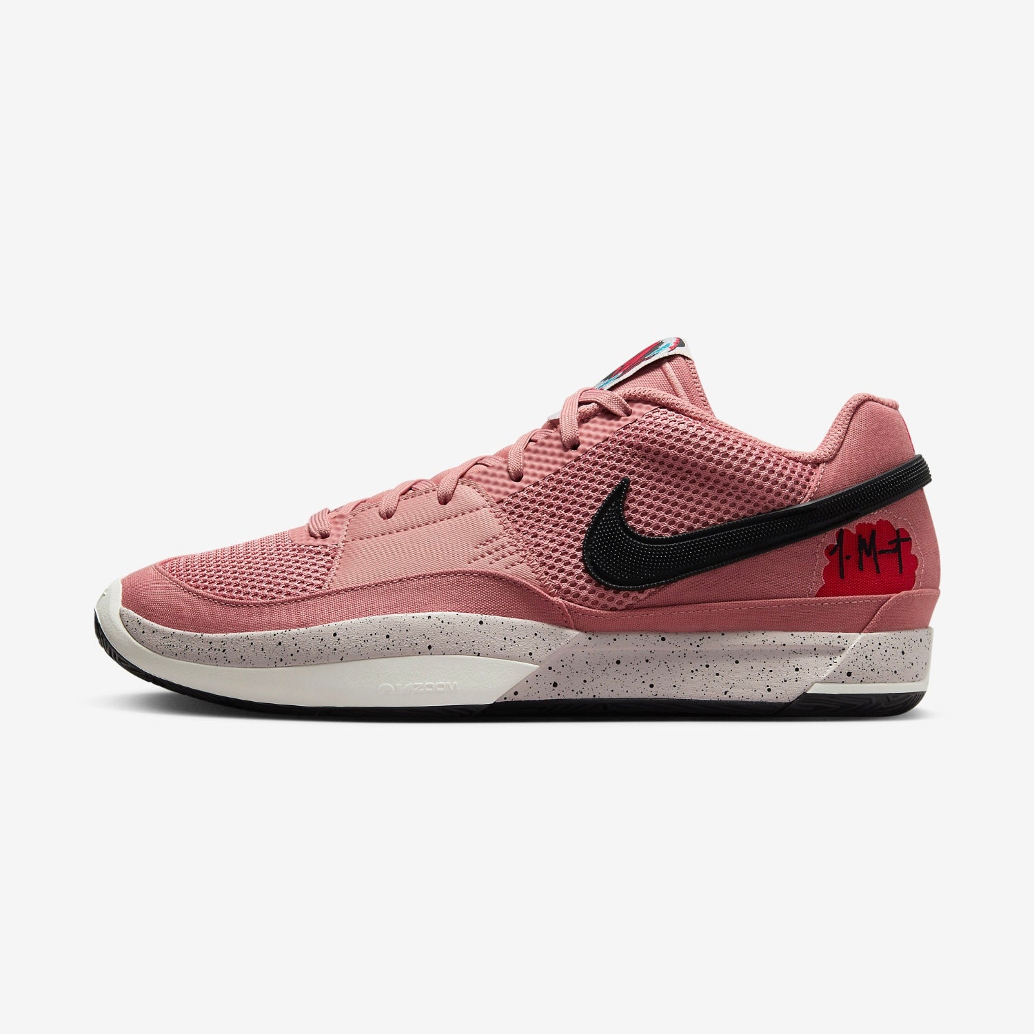 Nike JA 1 "Red Stardust" 莫兰特1代 篮球鞋 星尘红