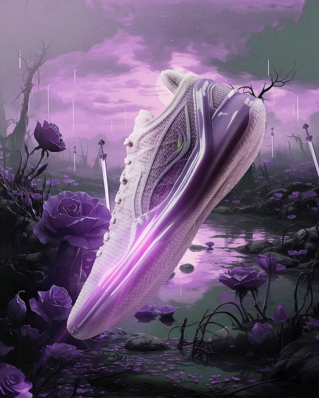 Li-Ning Liren 4 V2 "Violet" 李宁 利刃4 V2 篮球鞋 罗兰