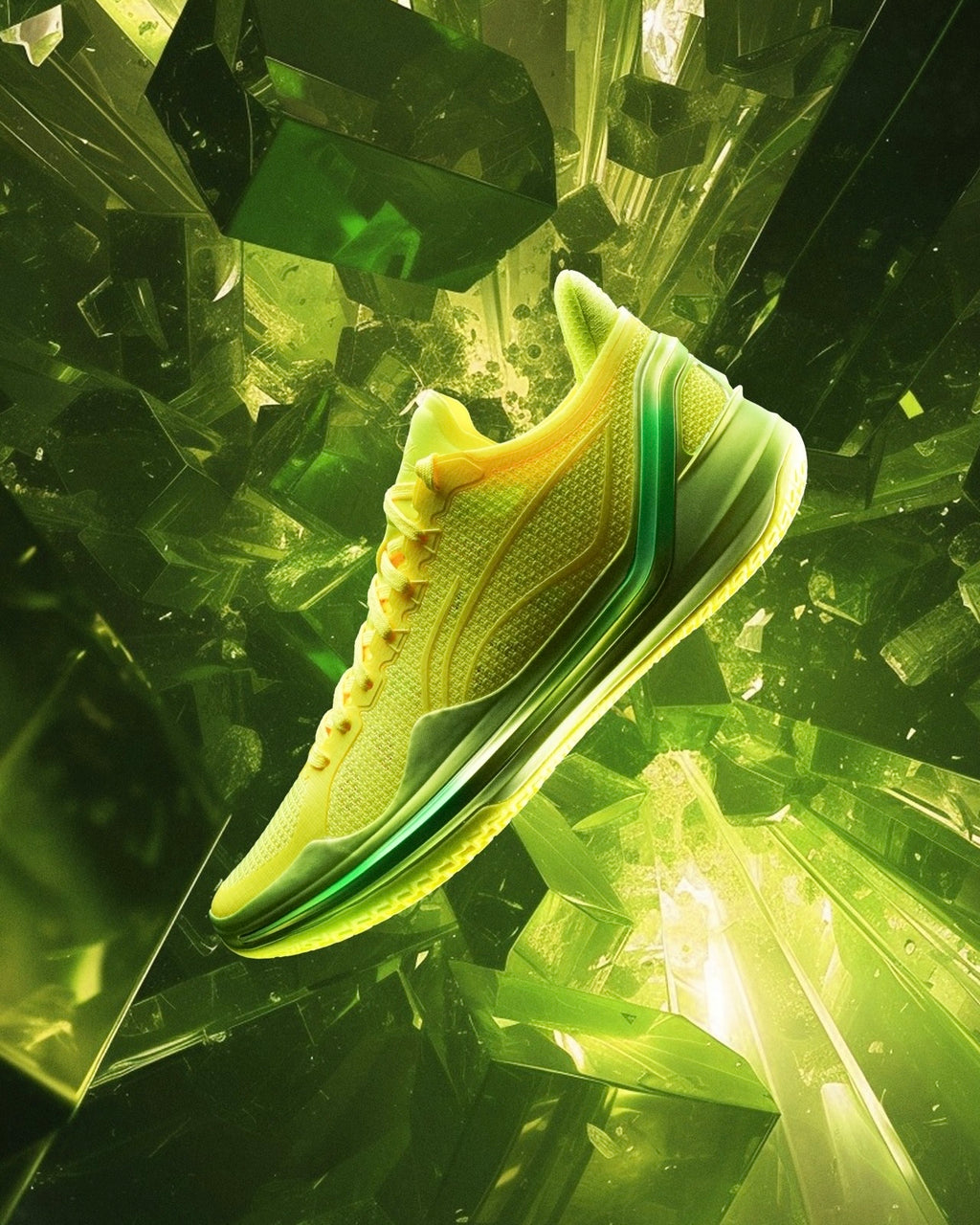 Li-Ning Liren 4 V2 "Yellow" 李宁 利刃4 V2 篮球鞋 荧光明黄