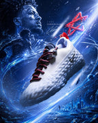 Nike S.T. Charge "Detroit Tough" 篮球鞋 白蓝