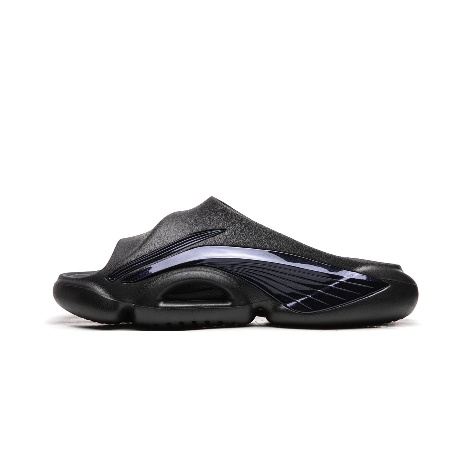 Li-Ning BadFive Slide "Stardust Black" 李宁 反伍 拖鞋 星尘黑