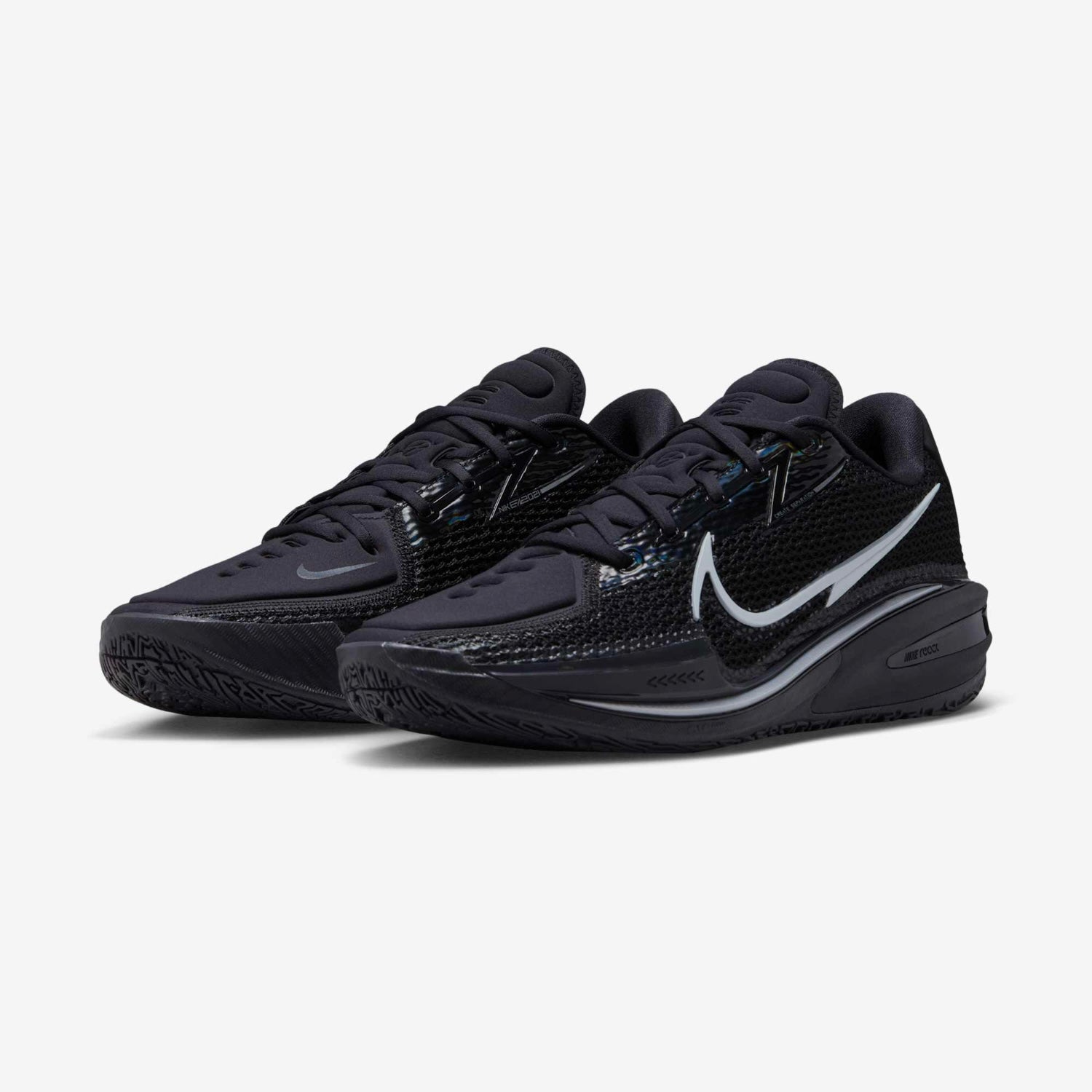 Nike Air Zoom G.T. Cut 1 "Black Chrome" 篮球鞋 黑银色