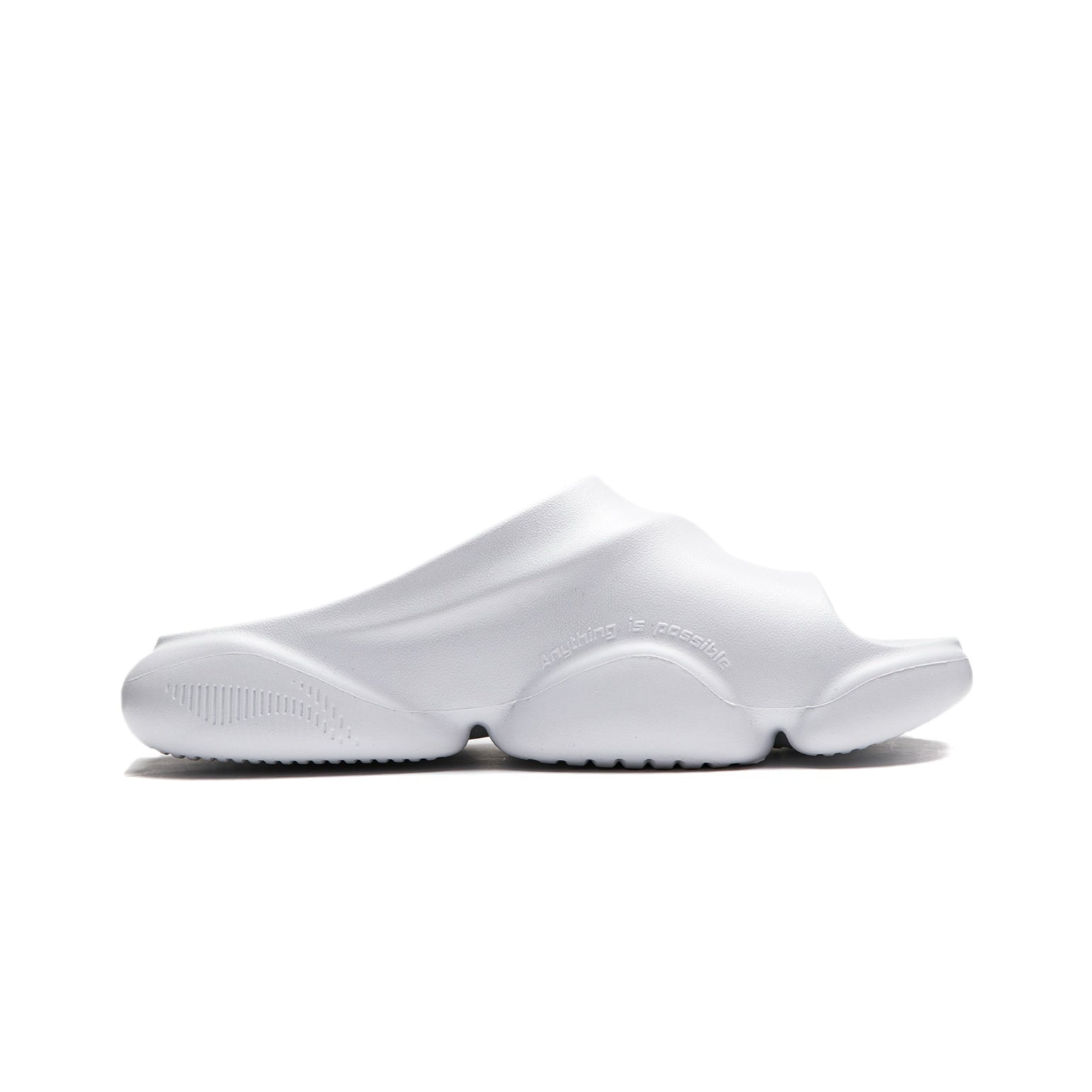 Li-Ning BadFive Slide "White" 李宁 反伍 拖鞋 白墨