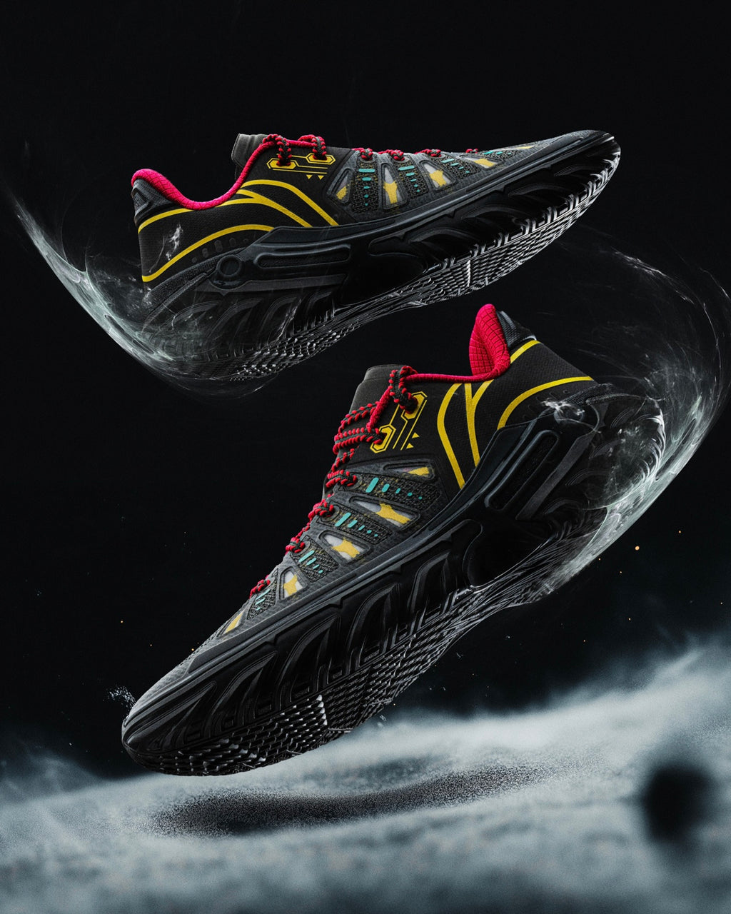 Li-Ning JieAo 2 "Black Fog" 李宁 桀骜2 篮球鞋 黑雾
