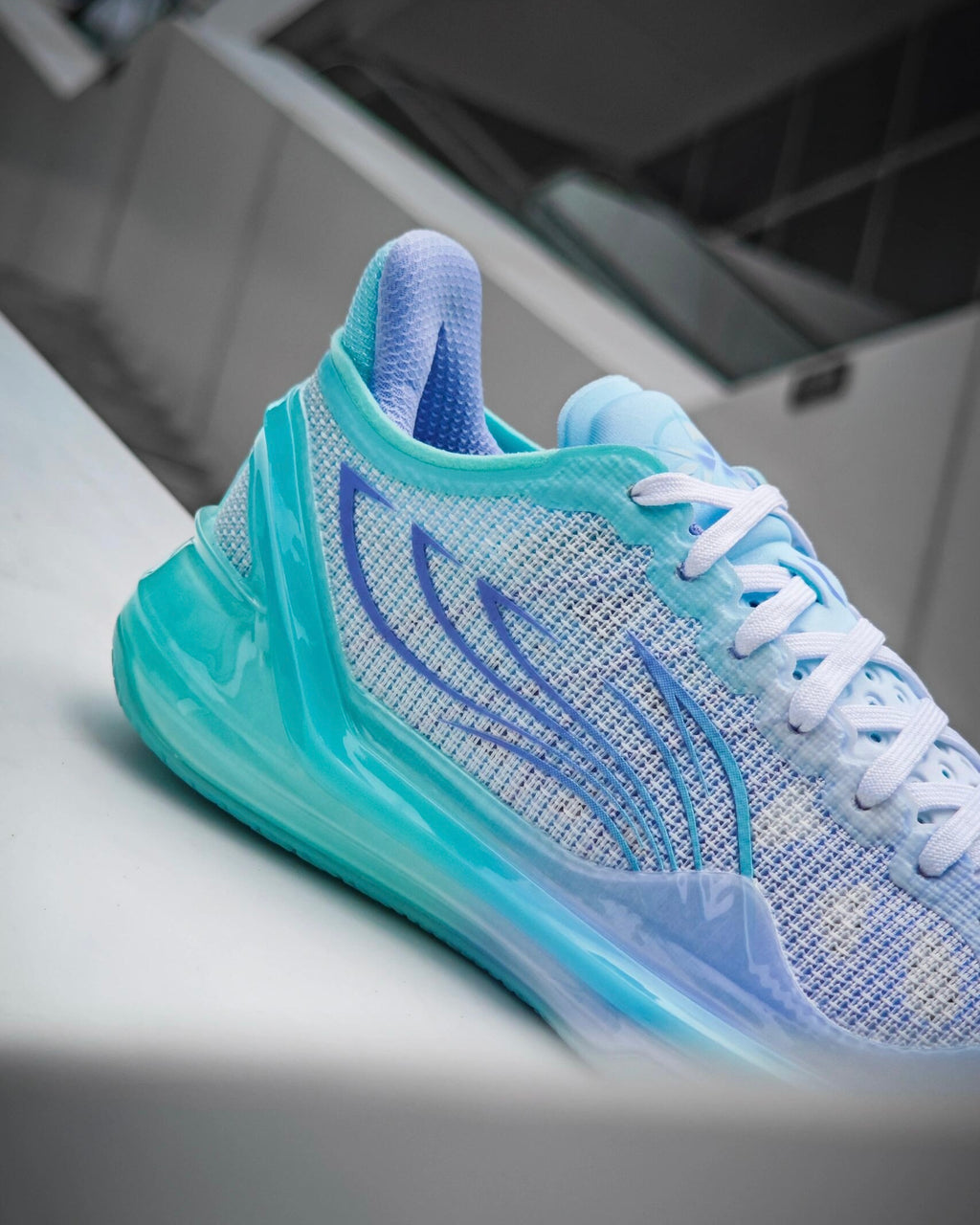 Li-Ning Liren 4 V2 "Blue Lotus" 李宁 利刃4 V2 篮球鞋 青莲