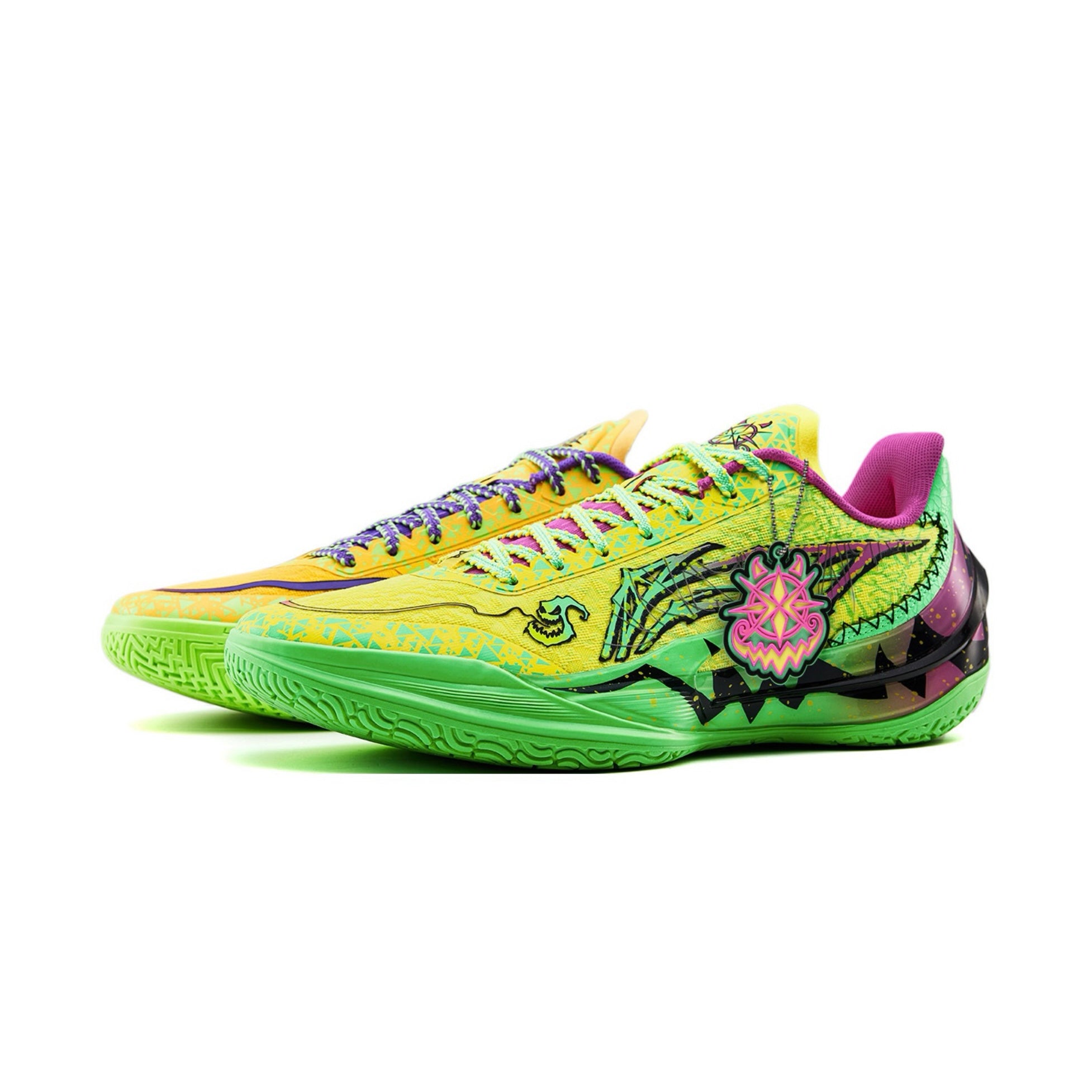 Li-Ning Liren 5 V2 Halloween Edition "Ghost" 李宁 利刃5 V2 万圣节限定 篮球鞋 幽灵/鸳鸯