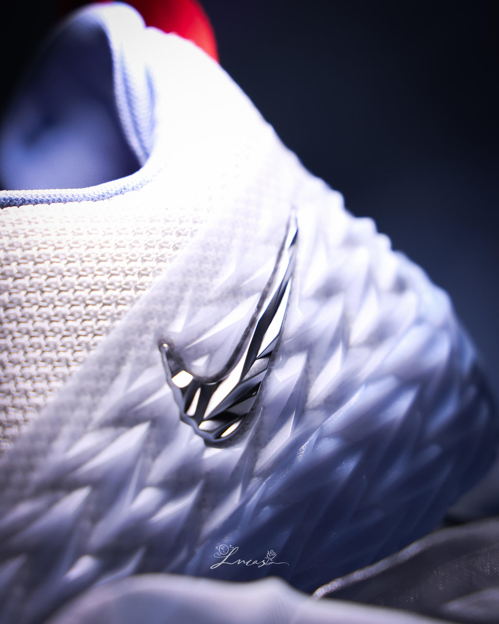 Nike S.T. Charge "Detroit Tough" 篮球鞋 白蓝
