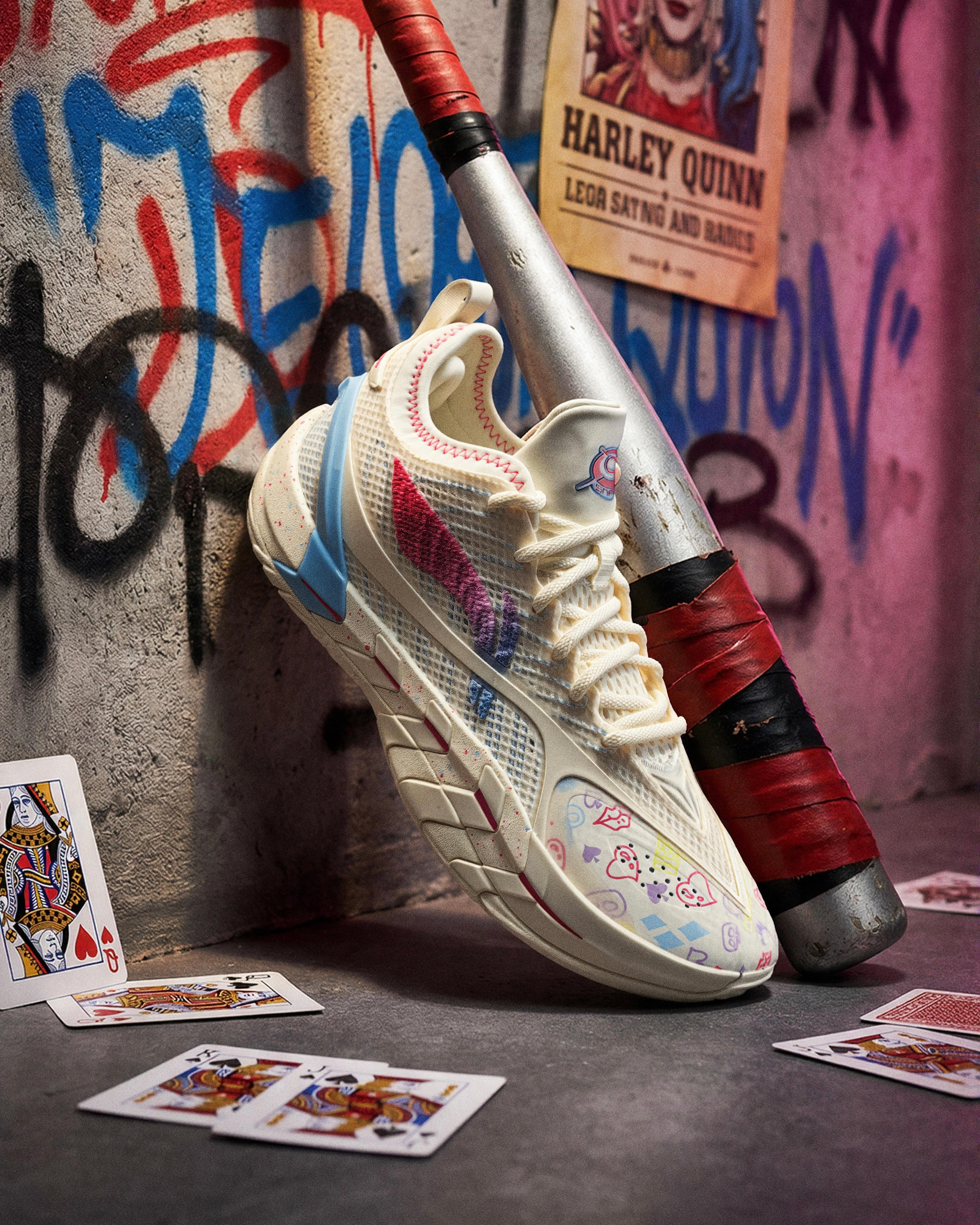 Li-Ning BadFive Sniper 2 Super "Harley Quinn" 李宁 反伍 游击2 SUPER 篮球鞋 小丑女