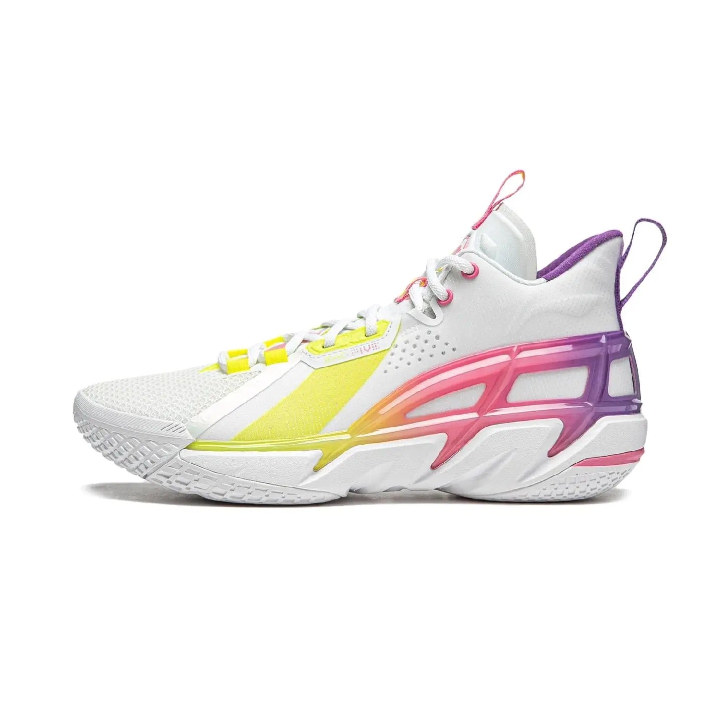 Li-Ning BadFive 4 "White Yellow Pink Purple" 李宁 反伍4 篮球鞋 兵不厌诈