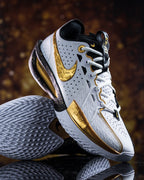 Nike Air Zoom G.T. Cut 3 "CHBL" 篮球鞋 耐高 白金色/黑色