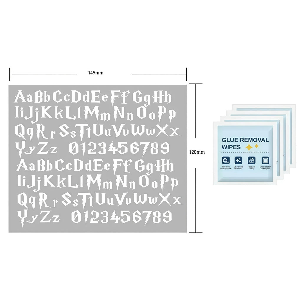 DIY Custom Sneaker Transfer Sticker "Letter/Number" 球鞋定制转印贴纸 字母/数字系列