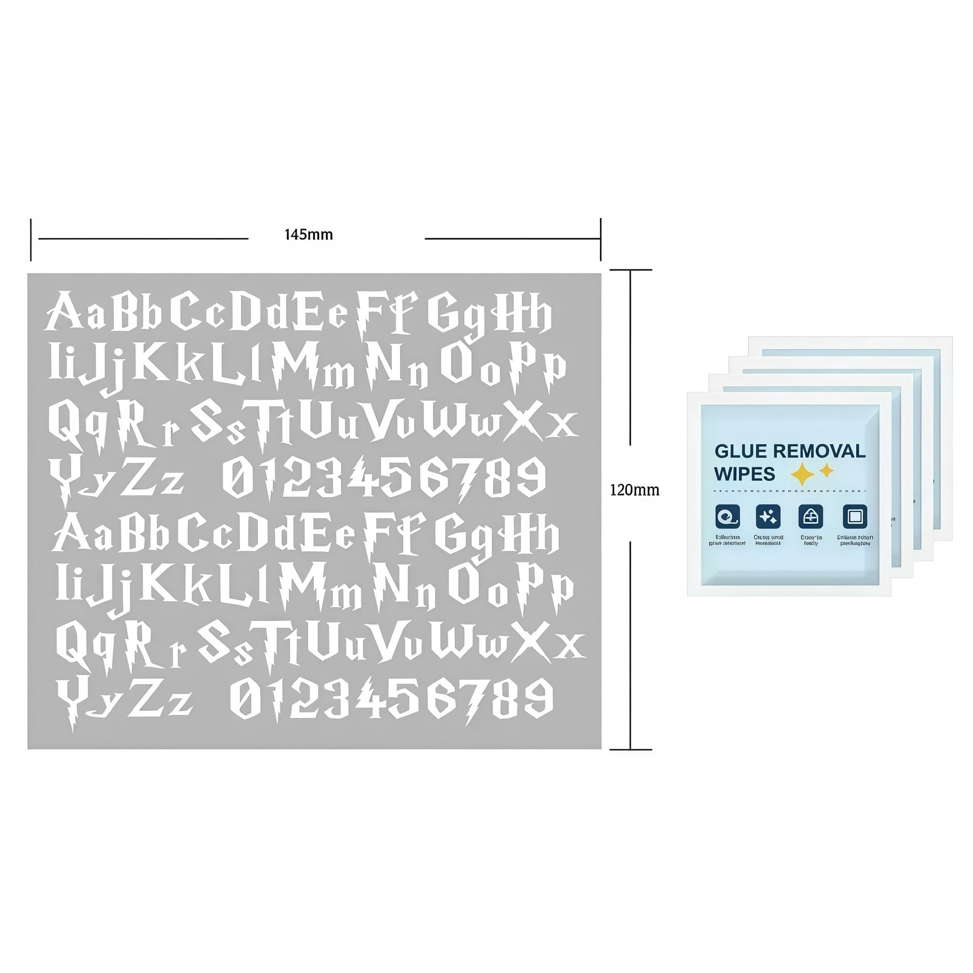 DIY Custom Sneaker Transfer Sticker "Letter/Number" 球鞋定制转印贴纸 字母/数字系列