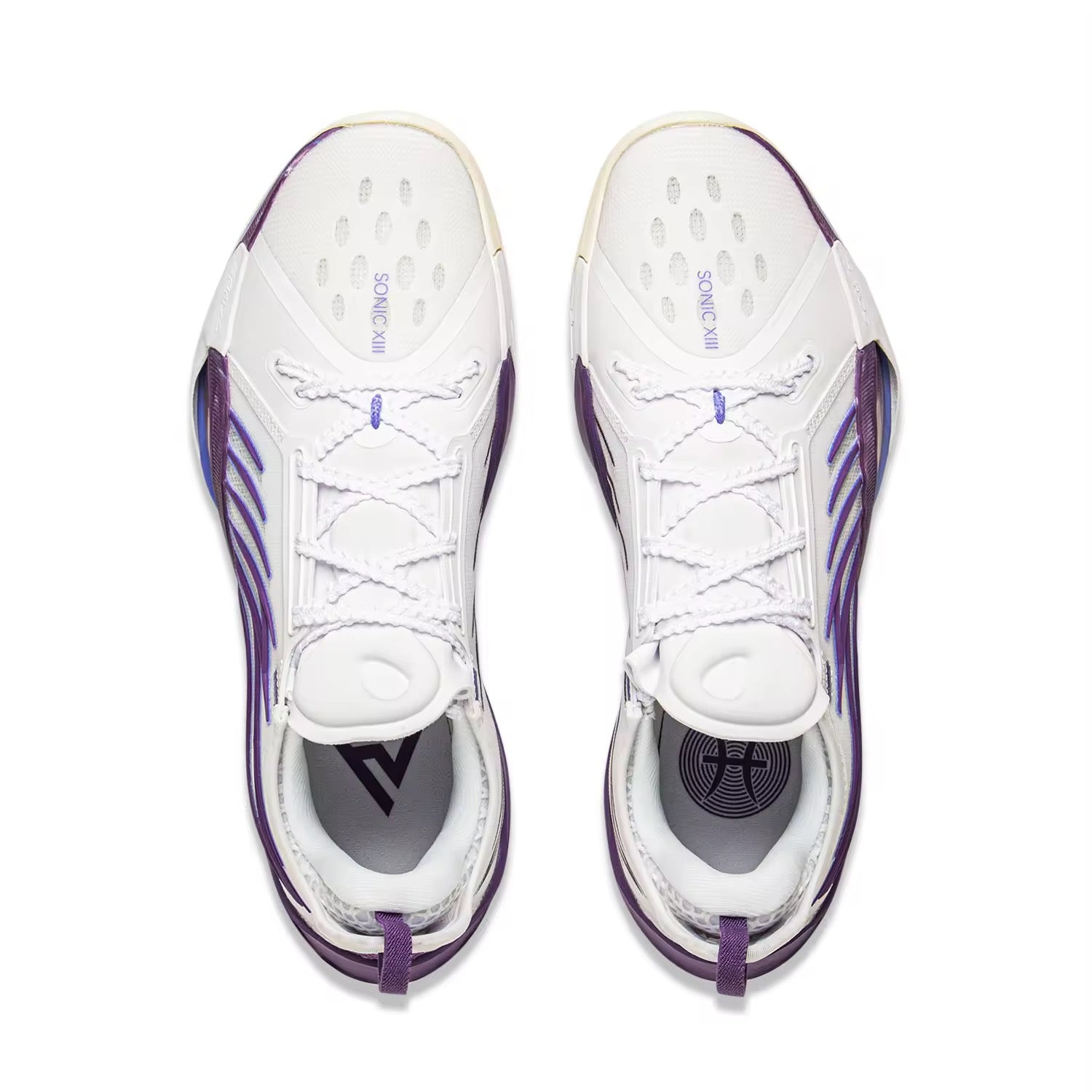 Li-Ning Sonic 13 "White Purple" 李宁 音速13 篮球鞋 白紫