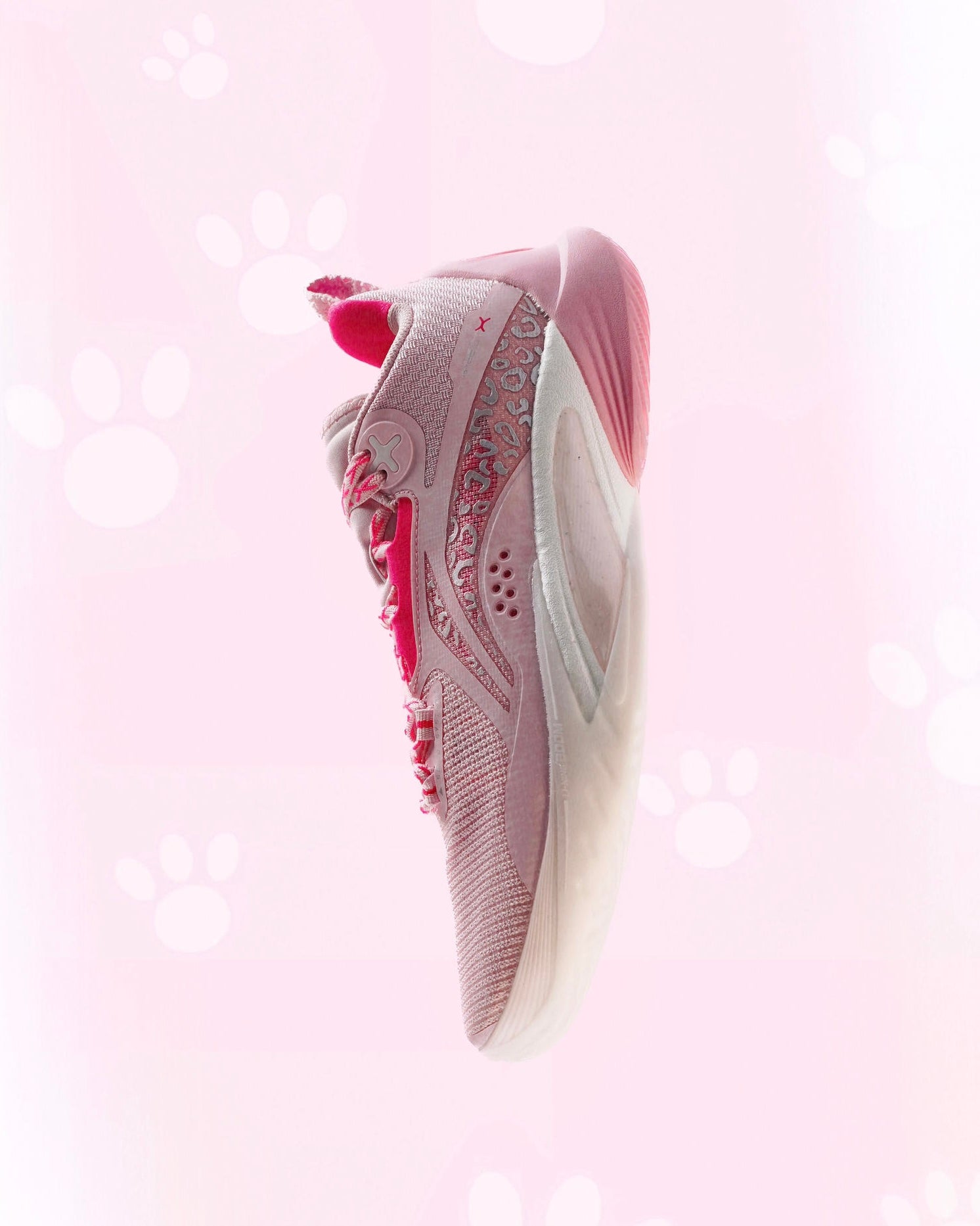 Li-Ning Speed 10 "Pink Leopard" 李宁 闪击10 篮球鞋 嫩樱粉