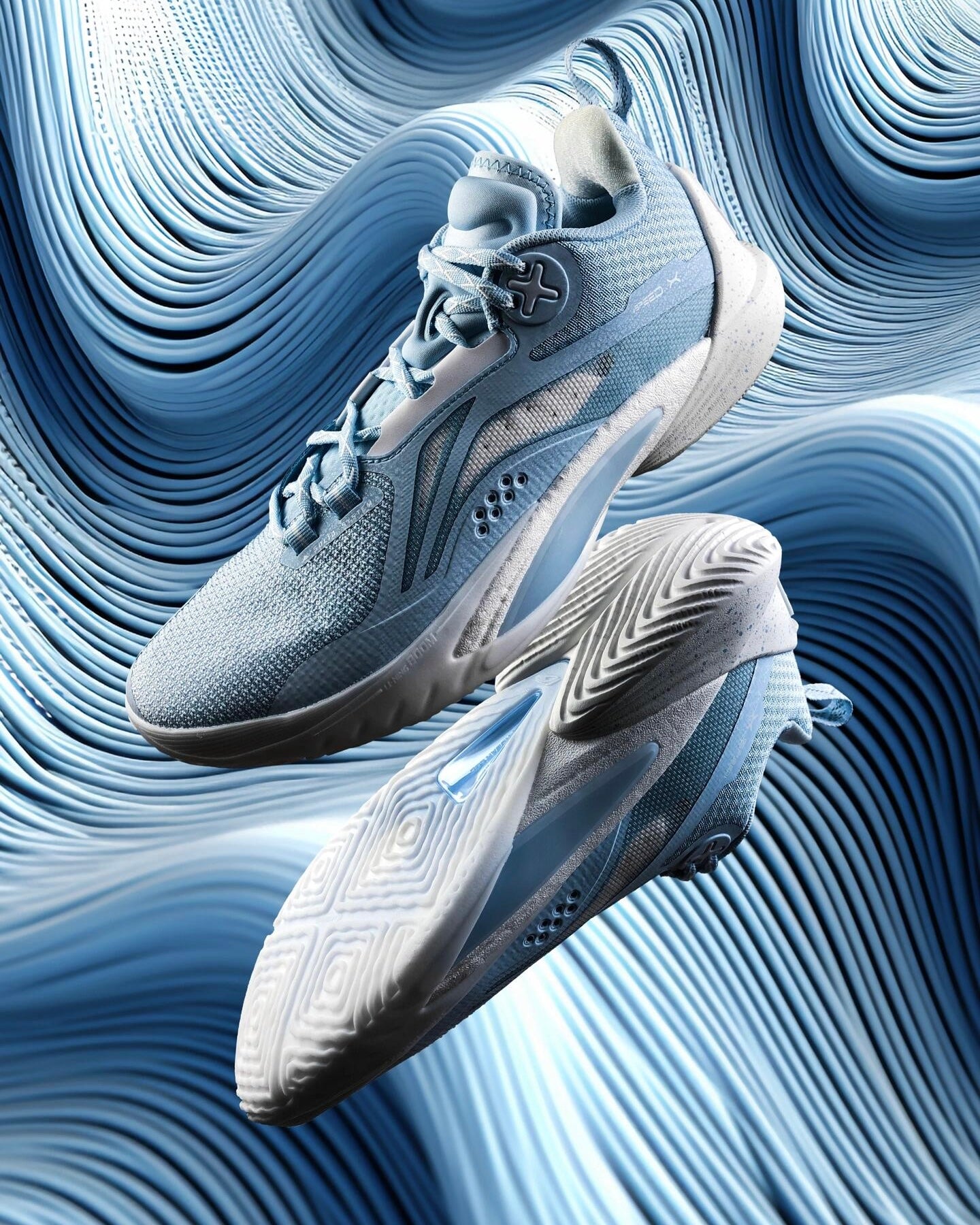 Li-Ning Speed 10 "Pastel Blue White" 李宁 闪击10 篮球鞋 冰河蓝