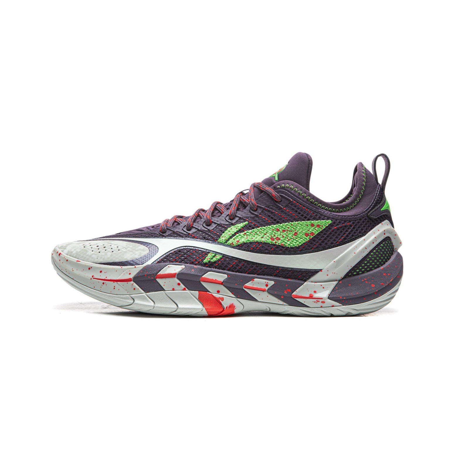 Li-Ning BadFive Sniper 2 Super "Grey Purple" 李宁 反伍 游击2 SUPER 篮球鞋 灰紫