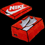 Nike Shoe Box Rugmat 耐克限定魔术贴鞋盒地毯 橙色 49*38cm