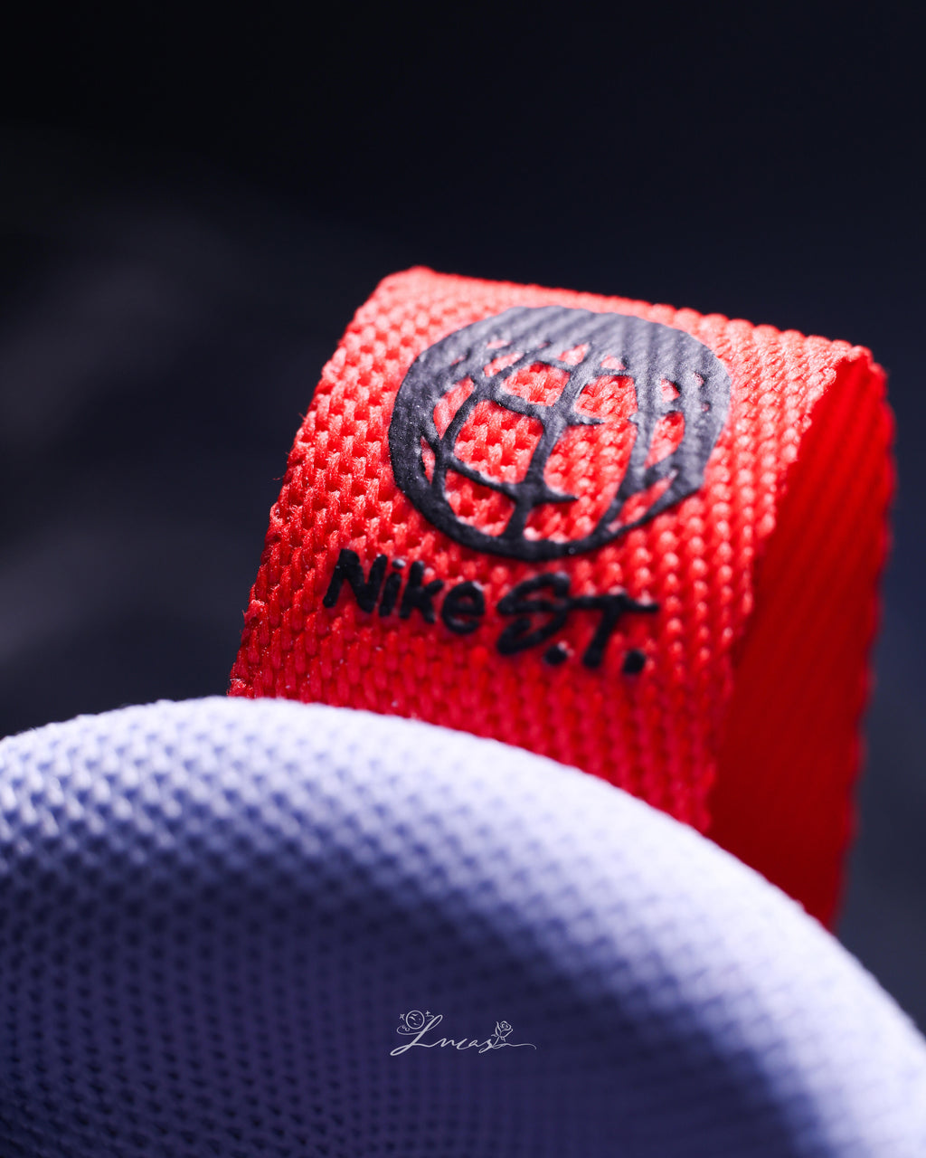 Nike S.T. Charge "Detroit Tough" 篮球鞋 白蓝