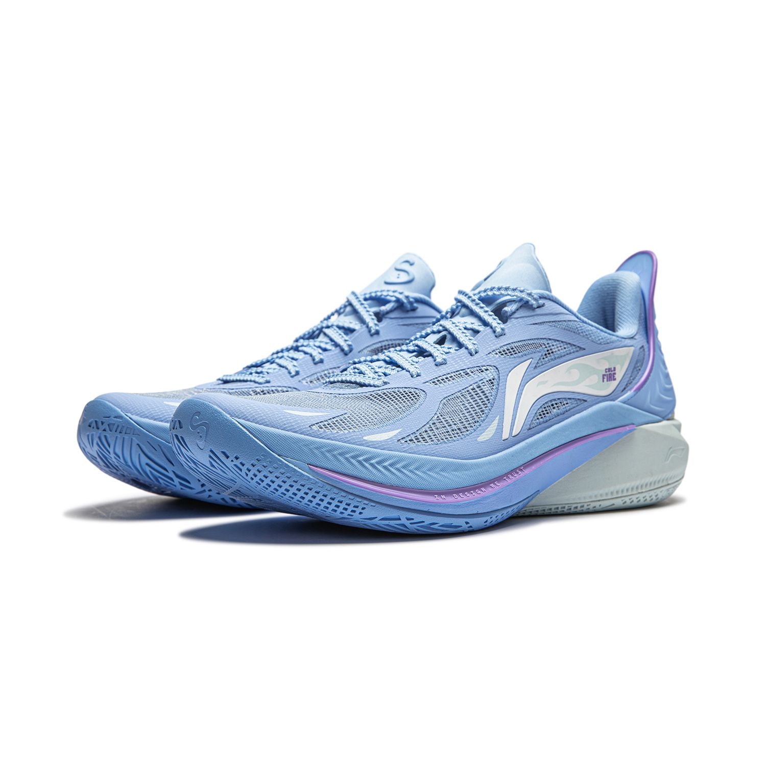 Li-Ning Sonic 12 "Cold Fire" 李宁 音速12 篮球鞋 冷焰/蓝色