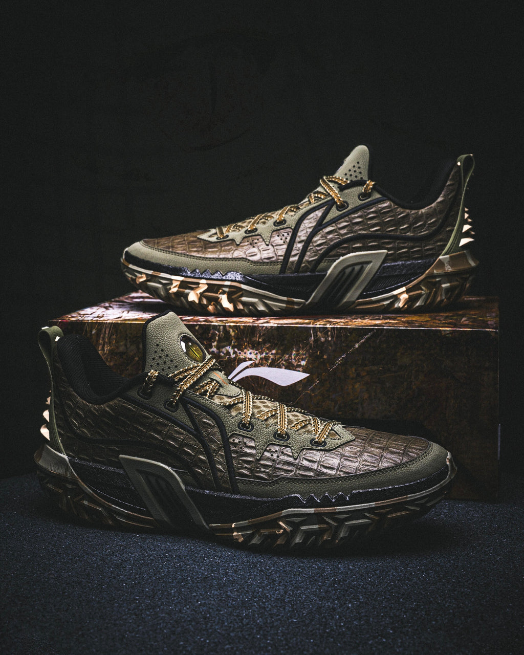 Li-Ning JieAo 3 "Crocodylus Niloticus" 李宁 桀骜3 篮球鞋 尼罗鳄