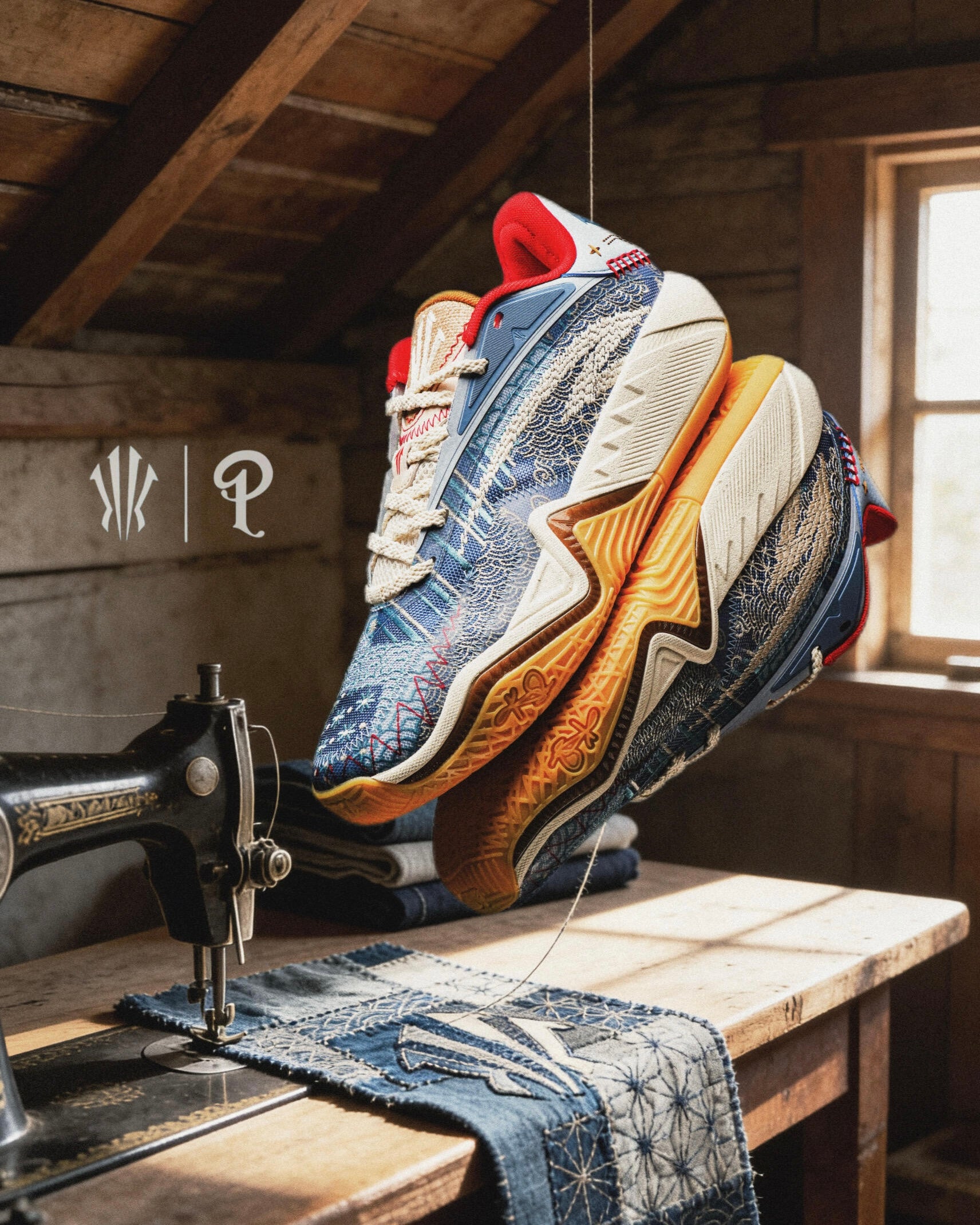 Anta x Kyrie Irving KAI 3 "Patchwork" 安踏 欧文三代 篮球鞋 匠心