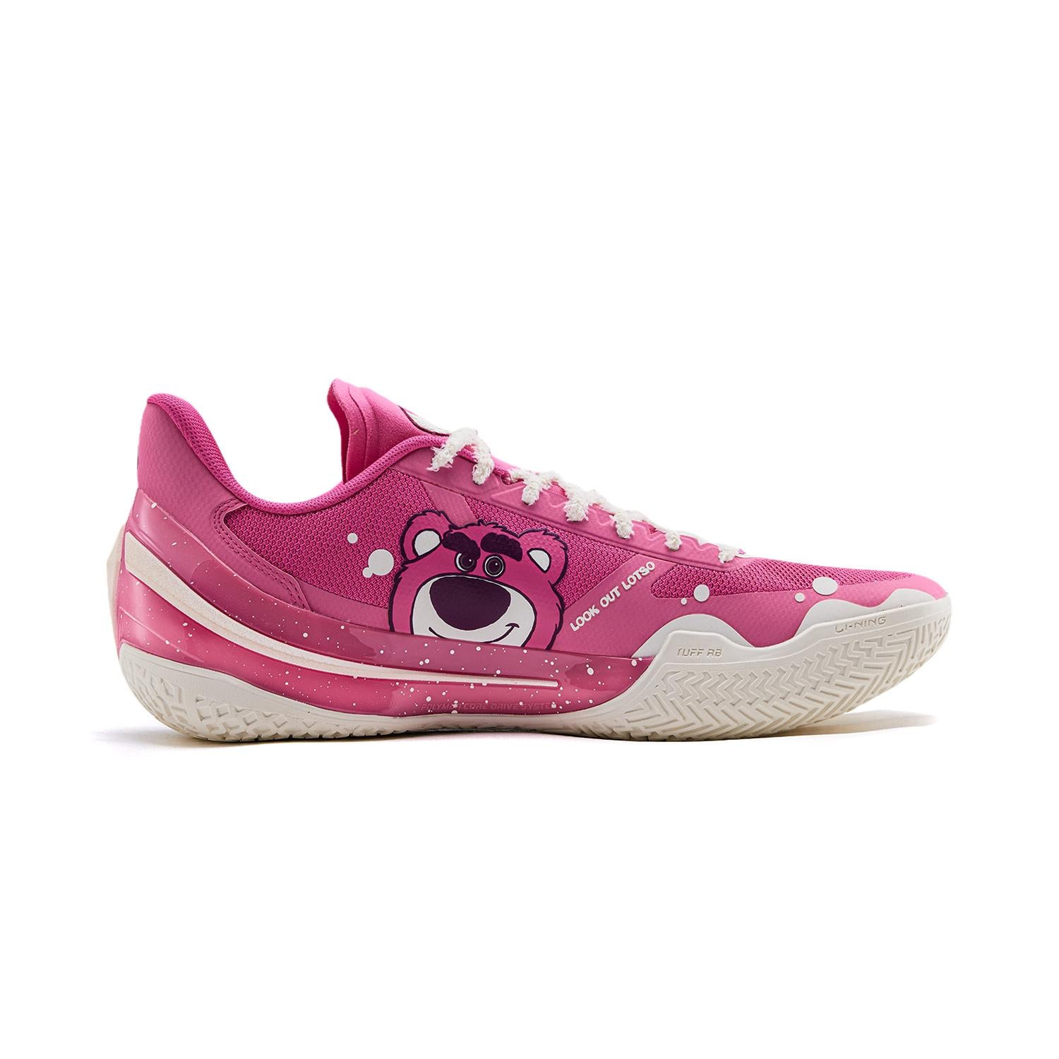 Li-Ning Liren 5 V2 x Disney "Lotso" 李宁 利刃5 V2 迪士尼联名 篮球鞋 草莓熊