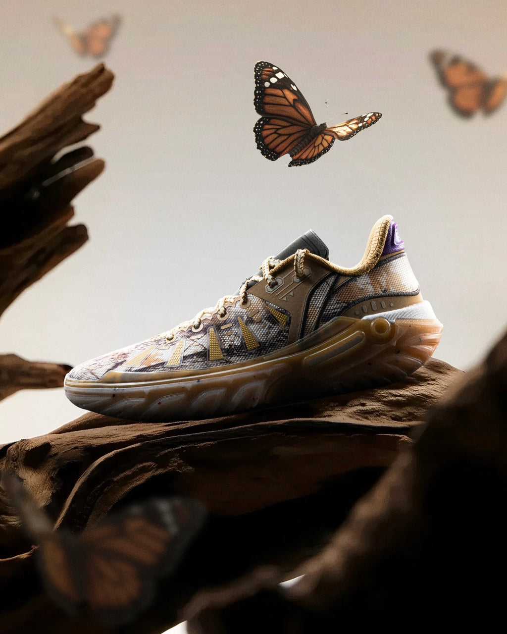 Li-Ning JieAo 2 "Dryad" 李宁 桀骜2 篮球鞋 枯叶蝶