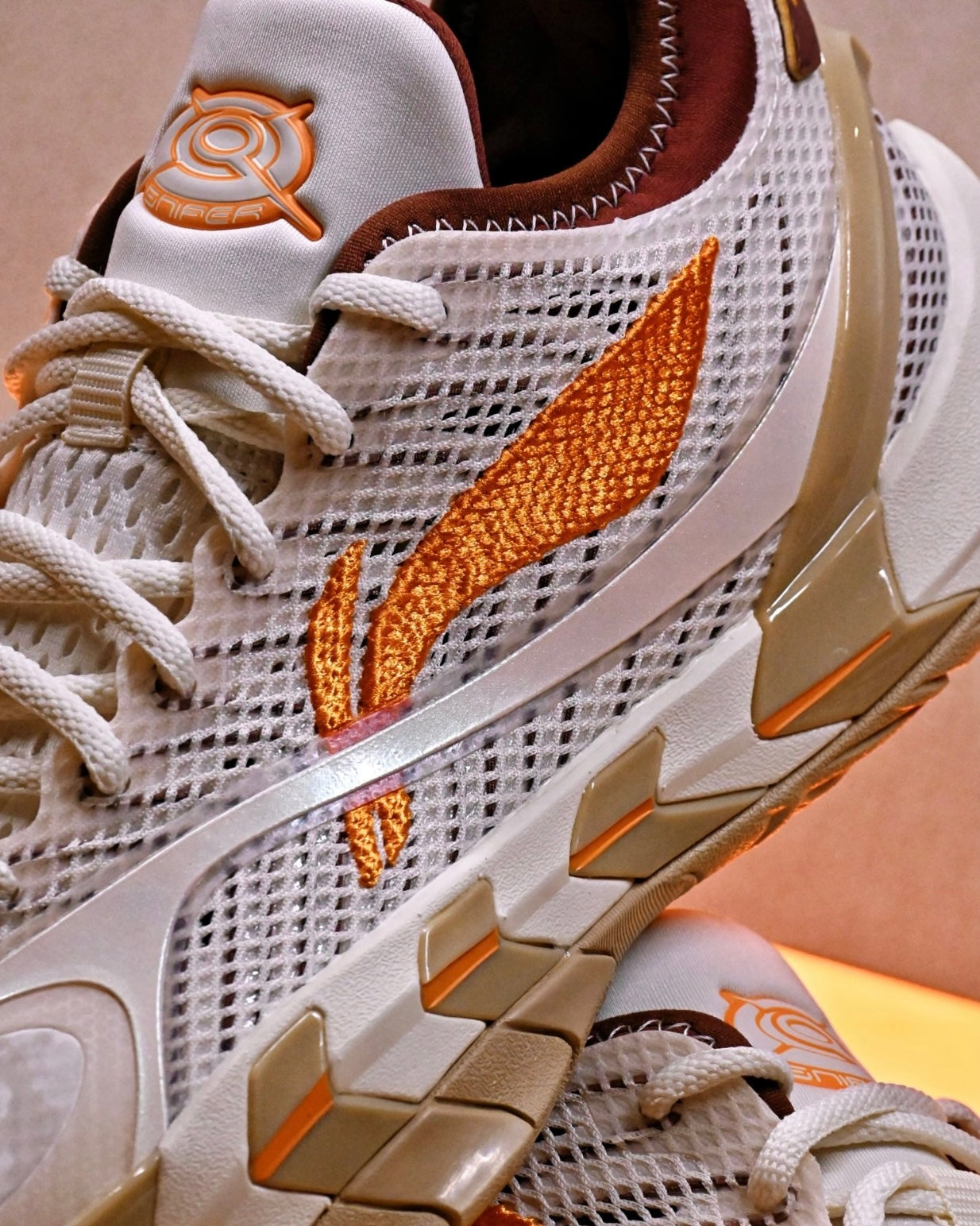 Li-Ning BadFive Sniper 2 Super "Beige" 李宁 反伍 游击2 SUPER 篮球鞋 浅褐色