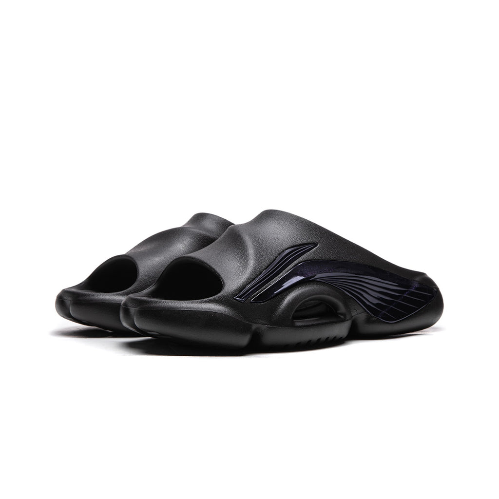Li-Ning BadFive Slide "Stardust Black" 李宁 反伍 拖鞋 星尘黑