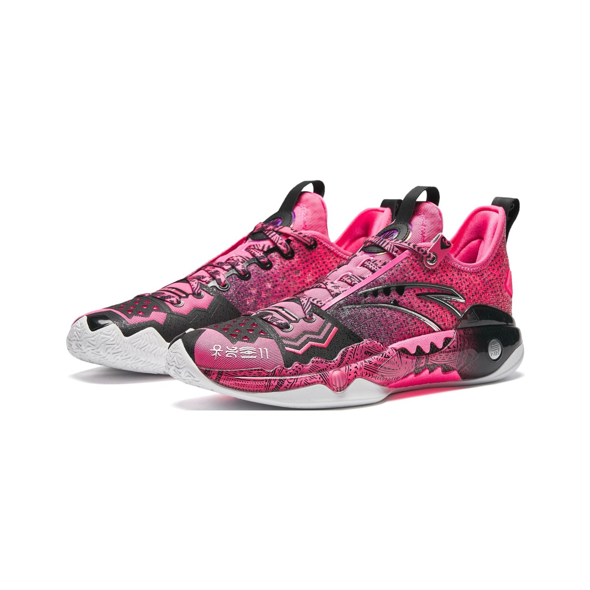 Anta Shock Wave 5 Pro "520" Black Pink 安踏 狂潮5 Pro 篮球鞋 520 粉黑