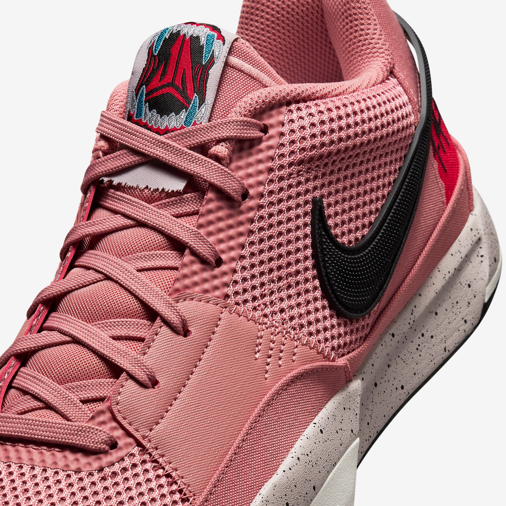 Nike JA 1 "Red Stardust" 莫兰特1代 篮球鞋 星尘红