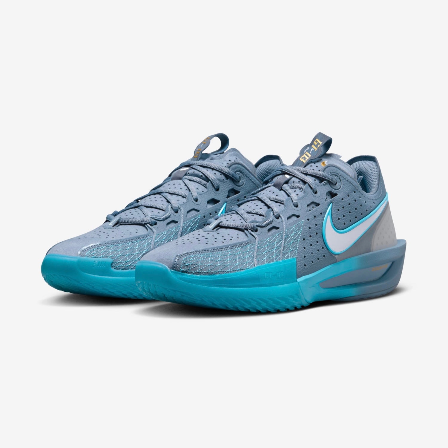 Sepatu Basket Nike Air Zoom GT Cut 3 "Ashen Slate/Baltic Blue" (Ungu/Biru)