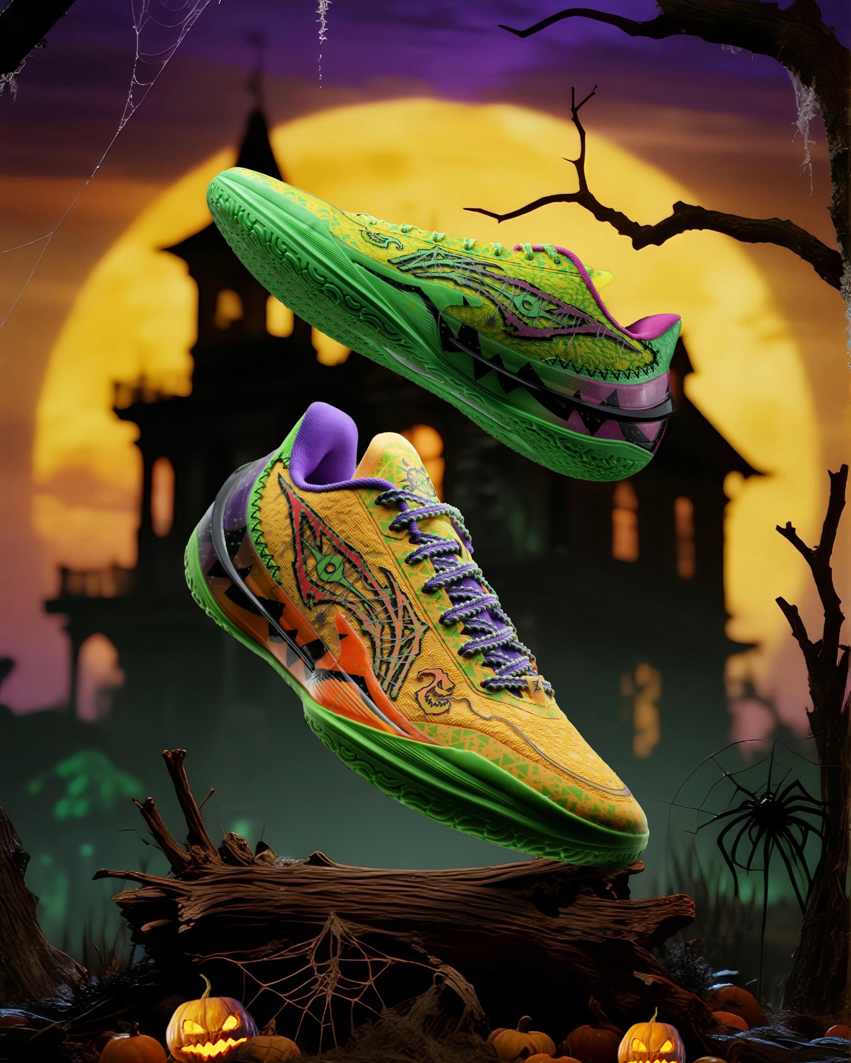 Li-Ning Liren 5 V2 Halloween Edition "Ghost" 李宁 利刃5 V2 万圣节限定 篮球鞋 幽灵/鸳鸯