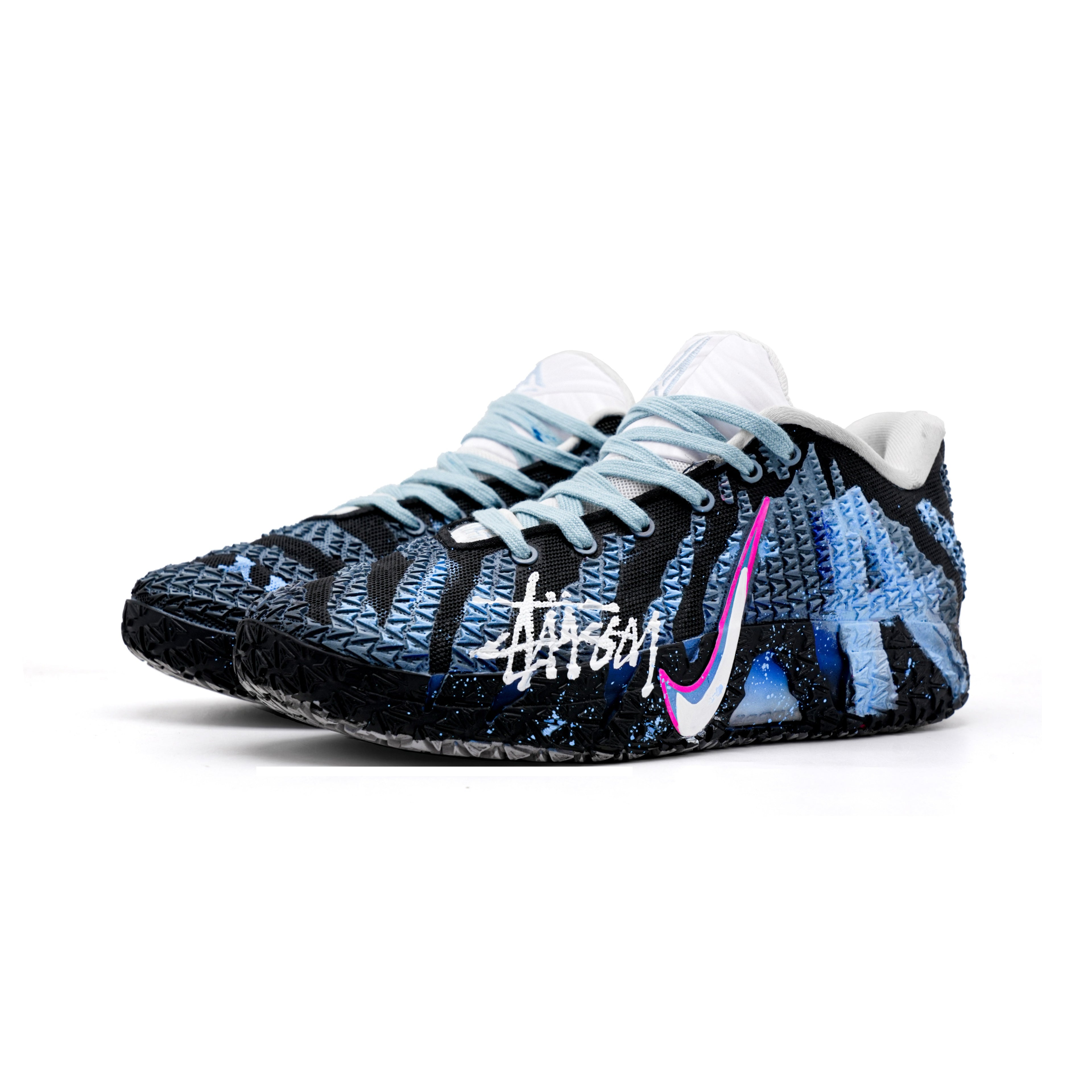 Nike JA 3 Customized "Blue Dream" 莫兰特3代 定制 篮球鞋 蓝梦漫游
