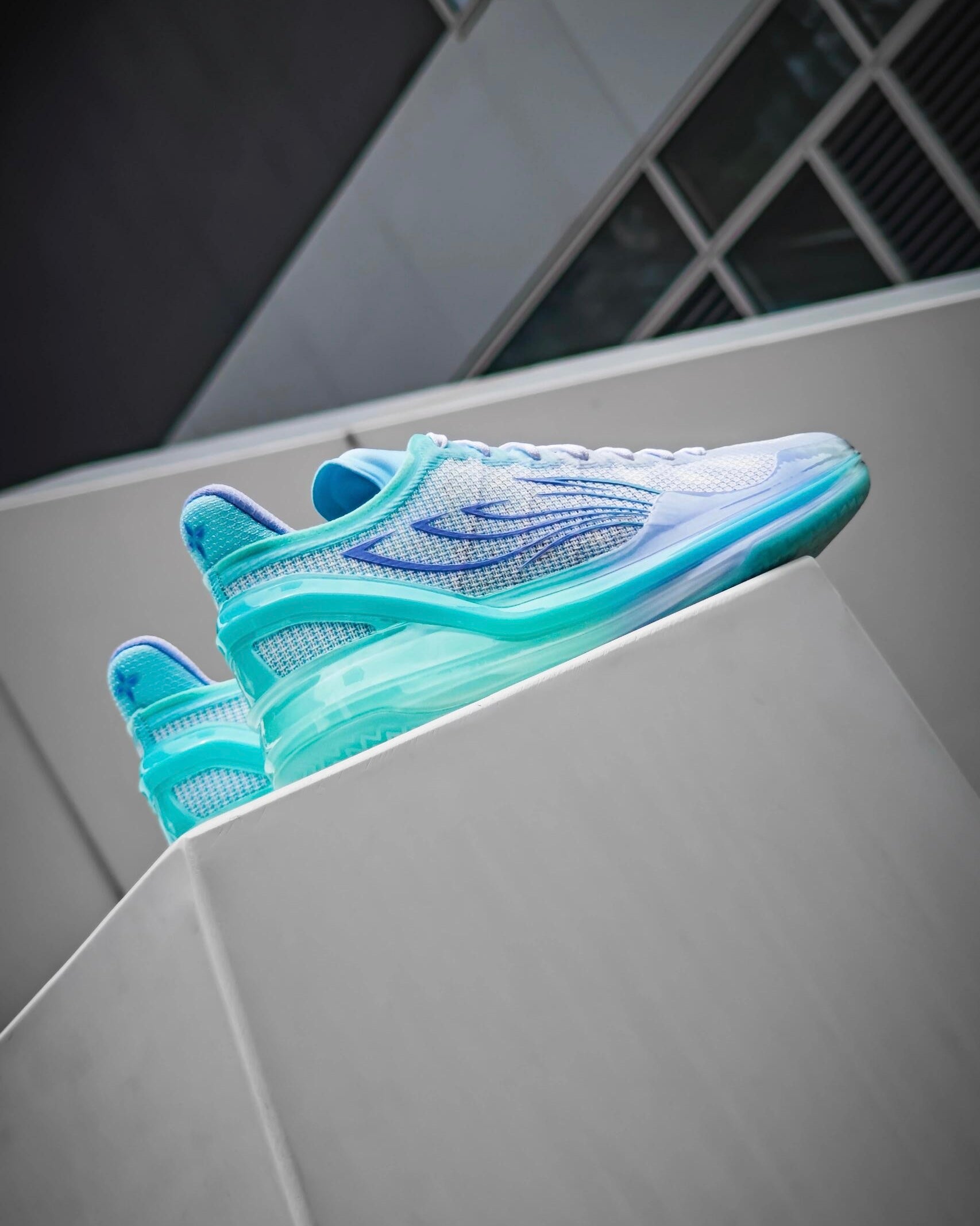 Li-Ning Liren 4 V2 "Blue Lotus" 李宁 利刃4 V2 篮球鞋 青莲