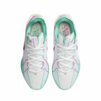 Sepatu Basket Nike Air Zoom GT Cut 3 "White Pink Teal" (Putih/Merah Muda/Hijau Teal)