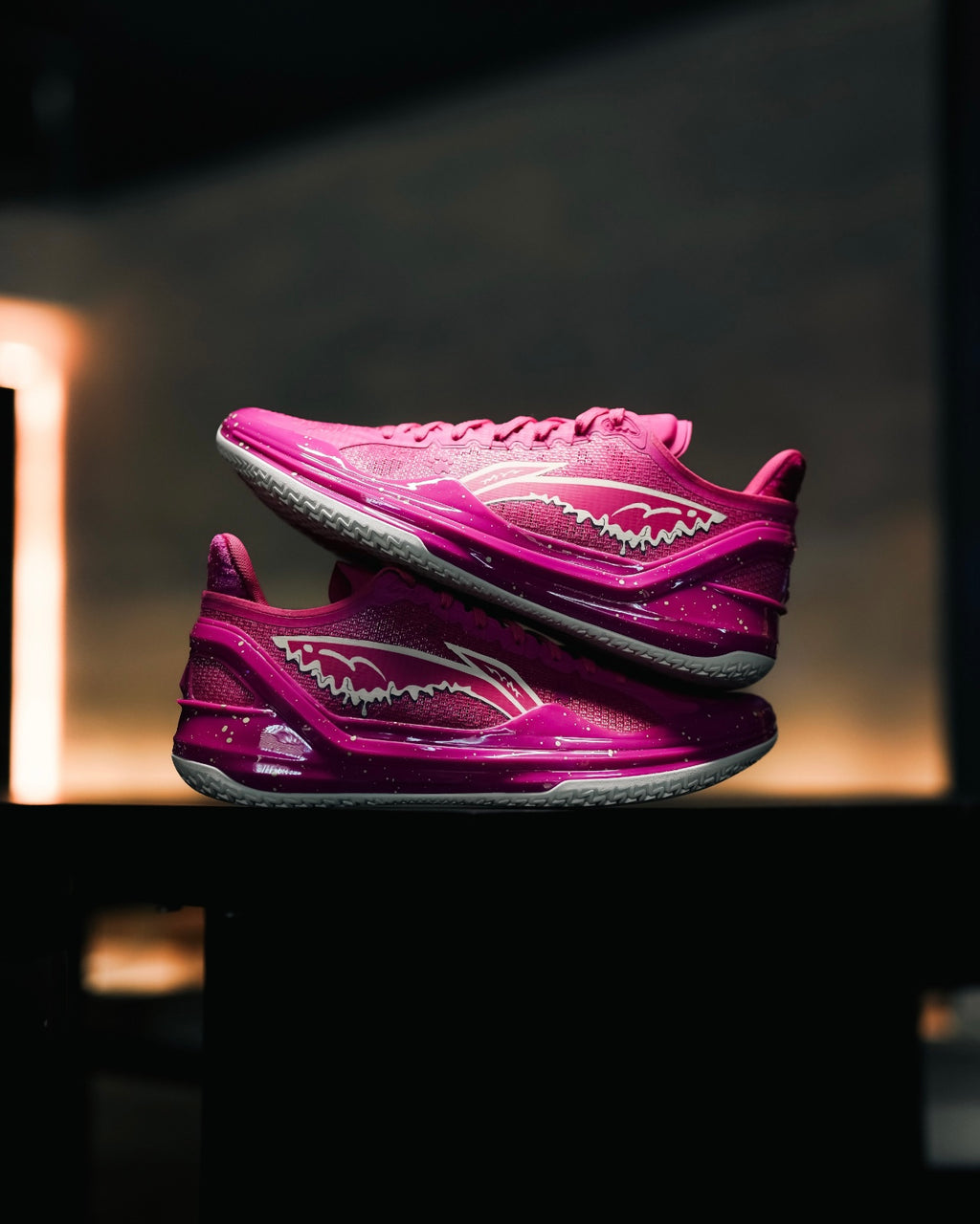 Li-Ning Liren 4 V2 x Disney "Lotso" 李宁 利刃4 V2 迪士尼联名 篮球鞋 草莓熊