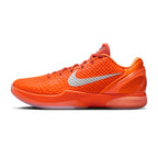 Sepatu Basket Nike Zoom Kobe 6 Protro "Total Orange" - Oranye Terang/Perak