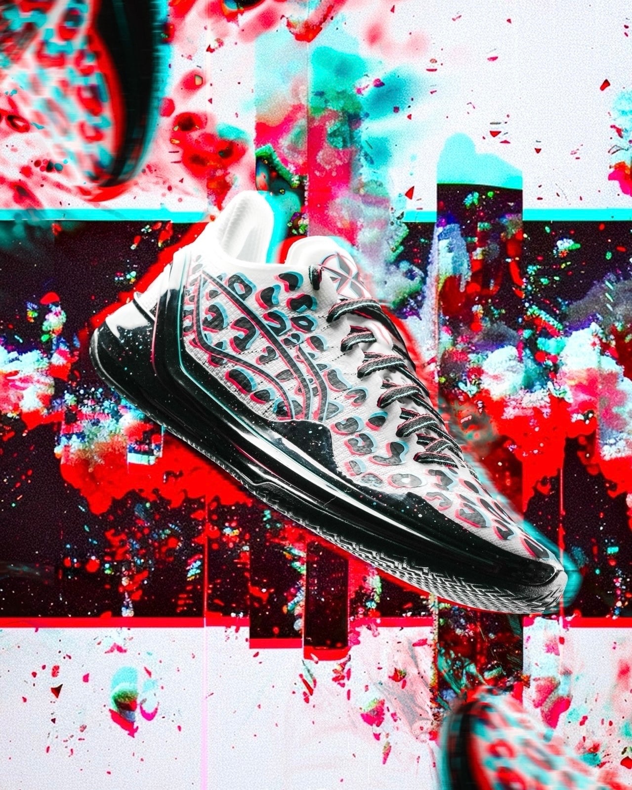 Li-Ning Liren 4 V2 "3D Fragment Shadow" 李宁 利刃4 V2 篮球鞋 3D碎影