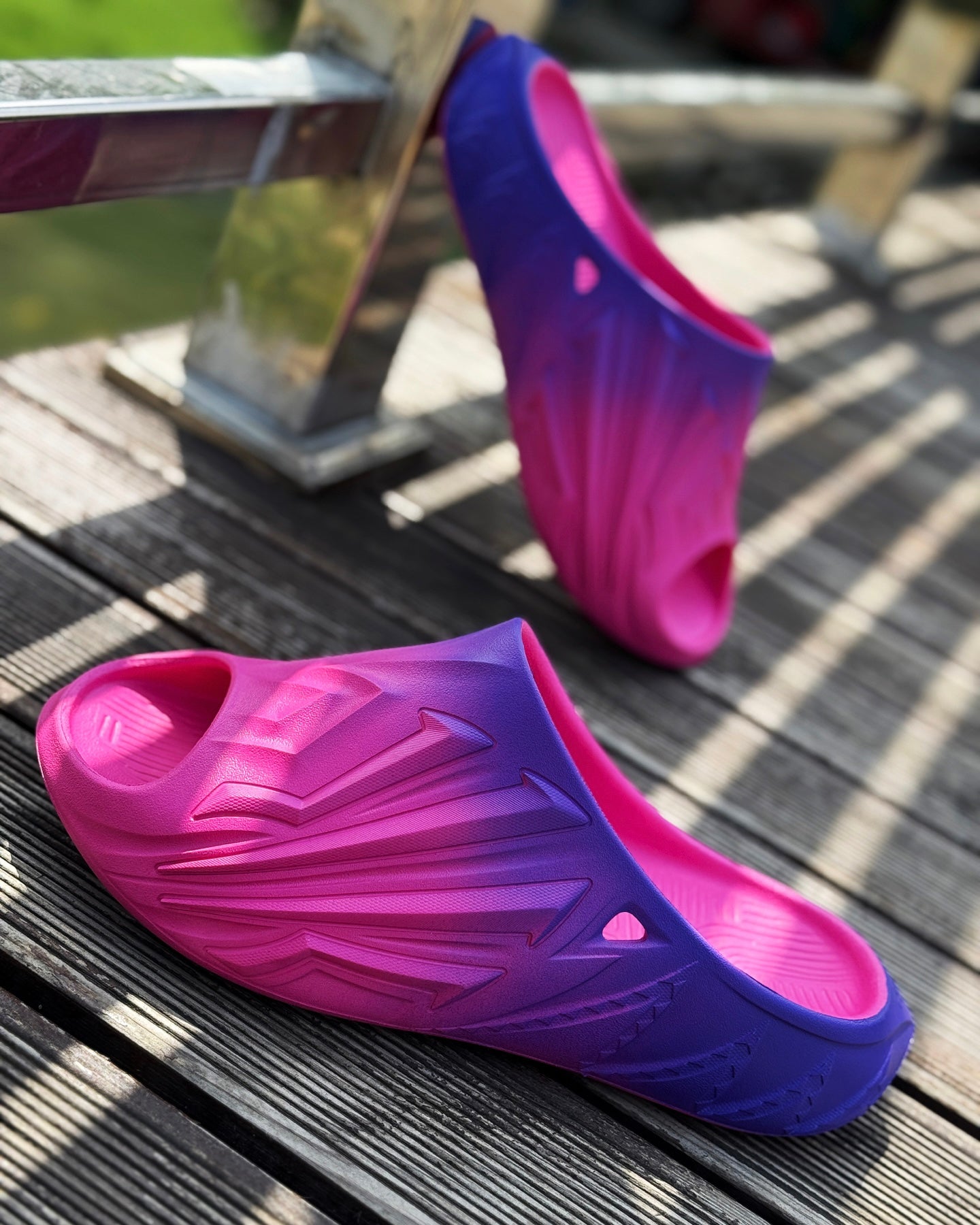 Anta KAI HéLà Slide 2 "Red Purple" 安踏 欧文 拖鞋 红紫