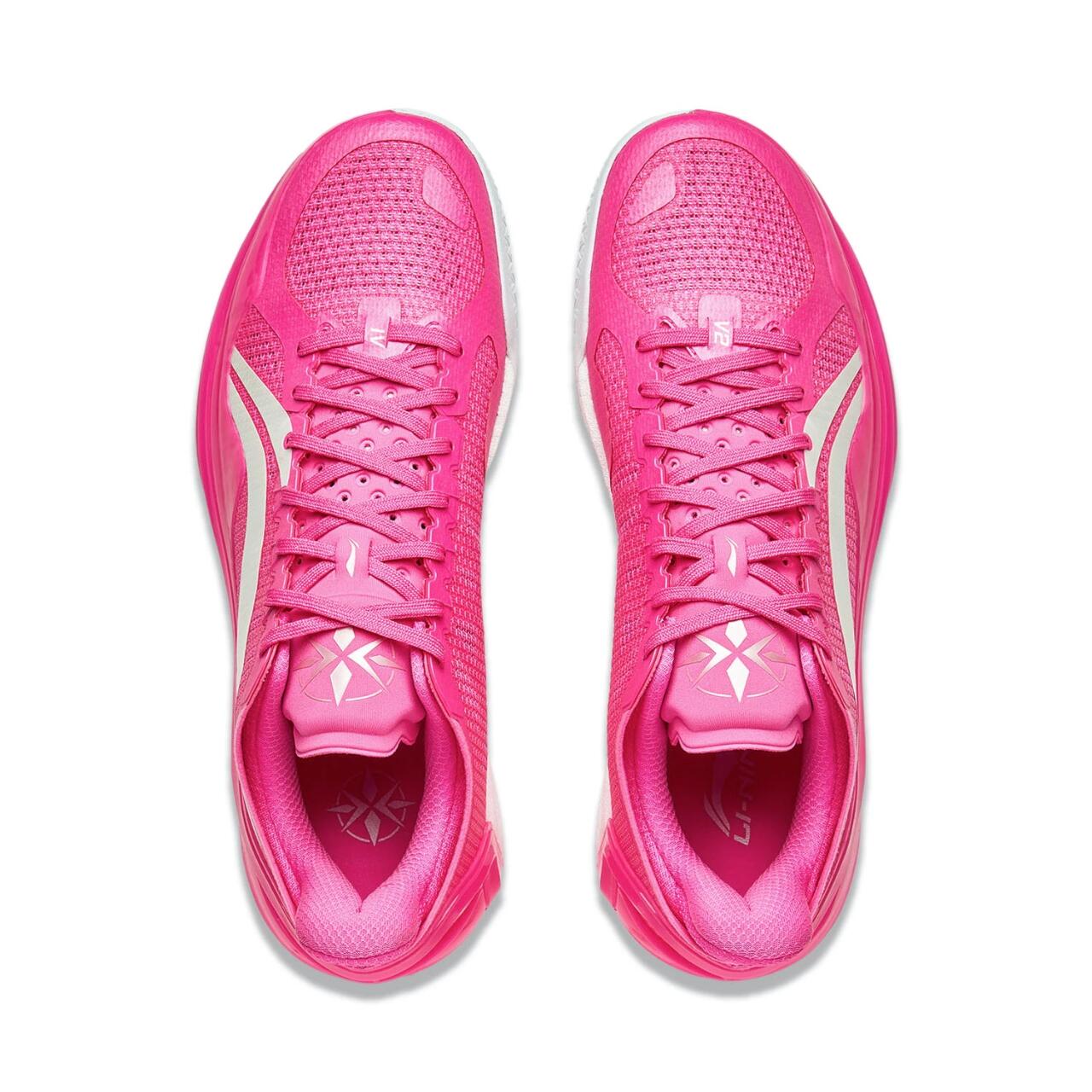 Li-Ning Liren 4 V2 "Pure Pink" 李宁 利刃4 V2 篮球鞋 荧光耀粉