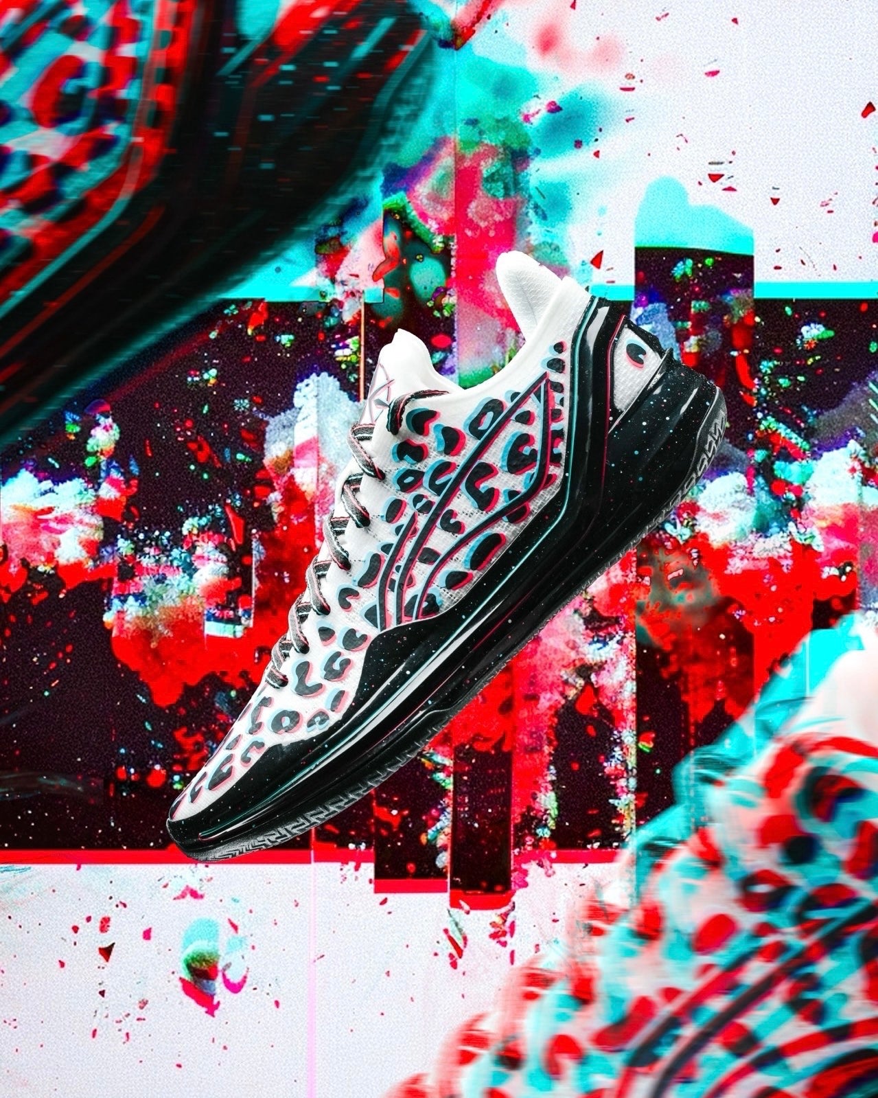 Li-Ning Liren 4 V2 "3D Fragment Shadow" 李宁 利刃4 V2 篮球鞋 3D碎影