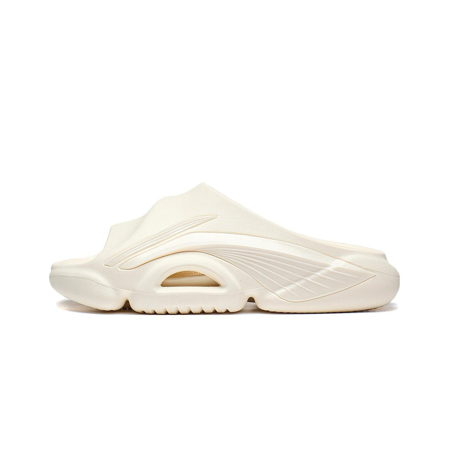Li-Ning BadFive Slide "Vanilla White" 李宁 反伍 拖鞋 香草白